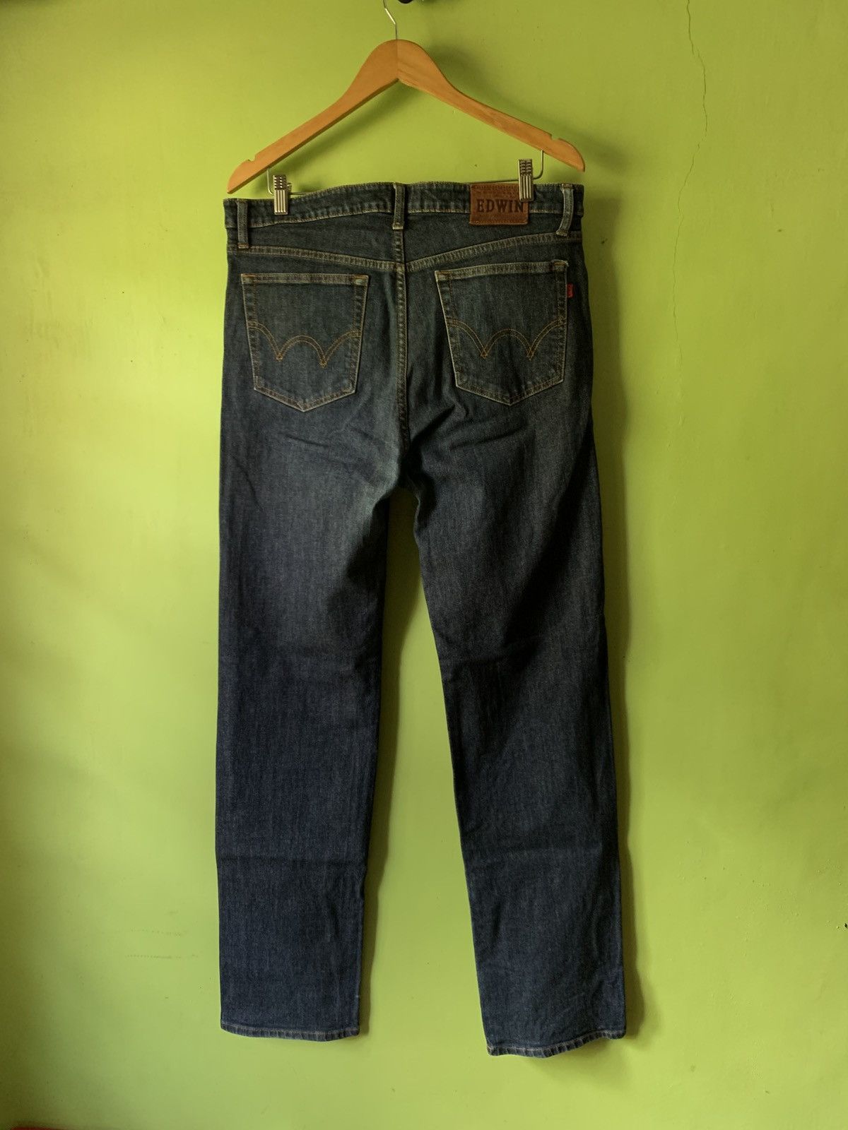 Edwin Y2K 503 Edwin straight cut 13oz denim jeans Size US 37 - 2 Thumbnail