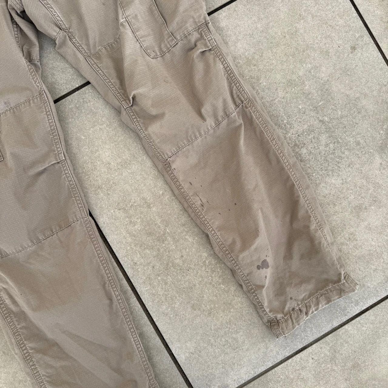 Carhartt Carhartt Vintage Bottoms Beige Cargo Thrashed Size US 32 / EU 48 - 5 Thumbnail