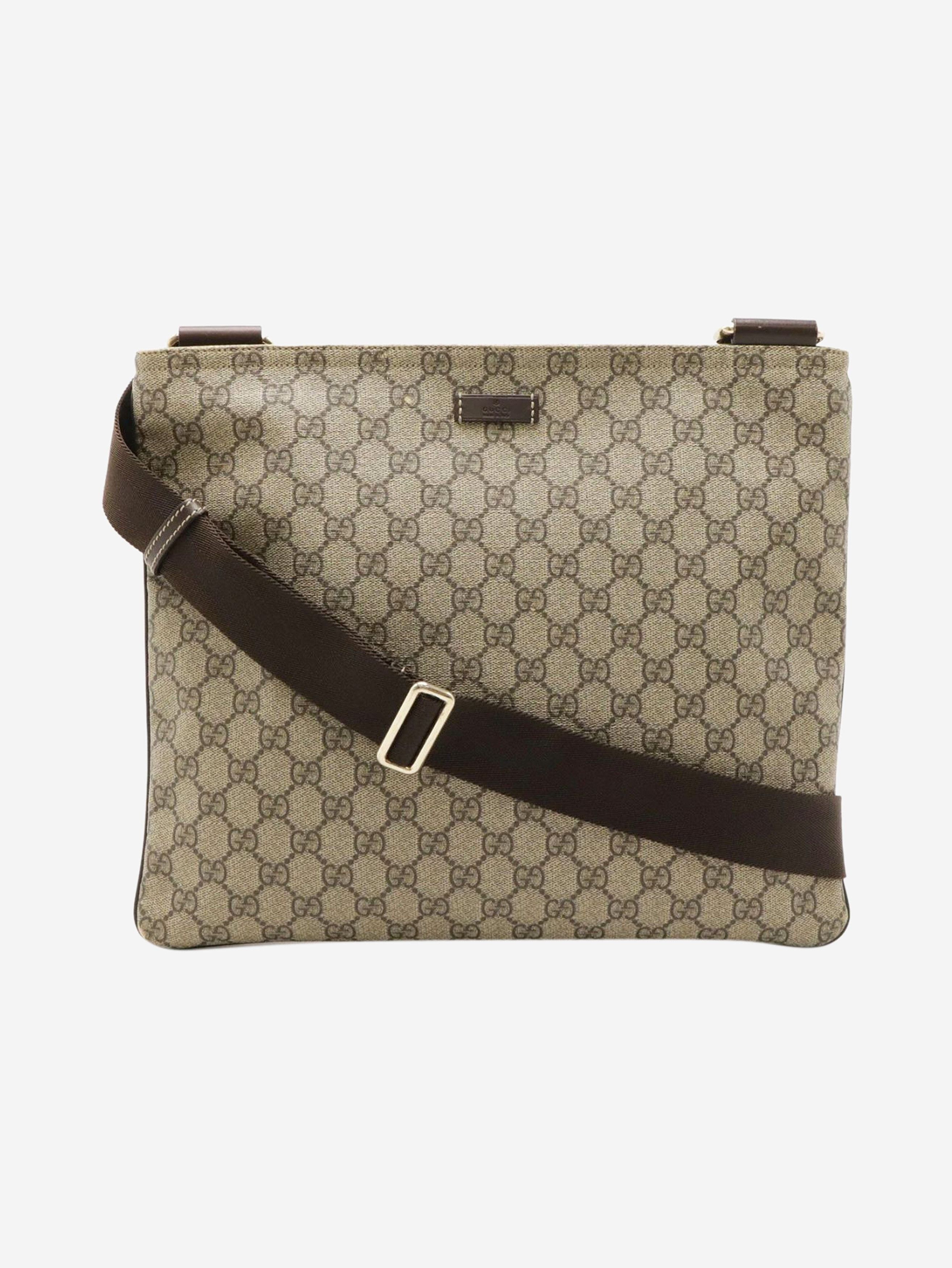 Gucci Brown GG Supreme shoulder bag Size ONE SIZE - 1 Thumbnail