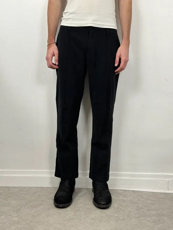Prada AW2008 Prada Black Sleek Pants Size US 31 - 2 Thumbnail
