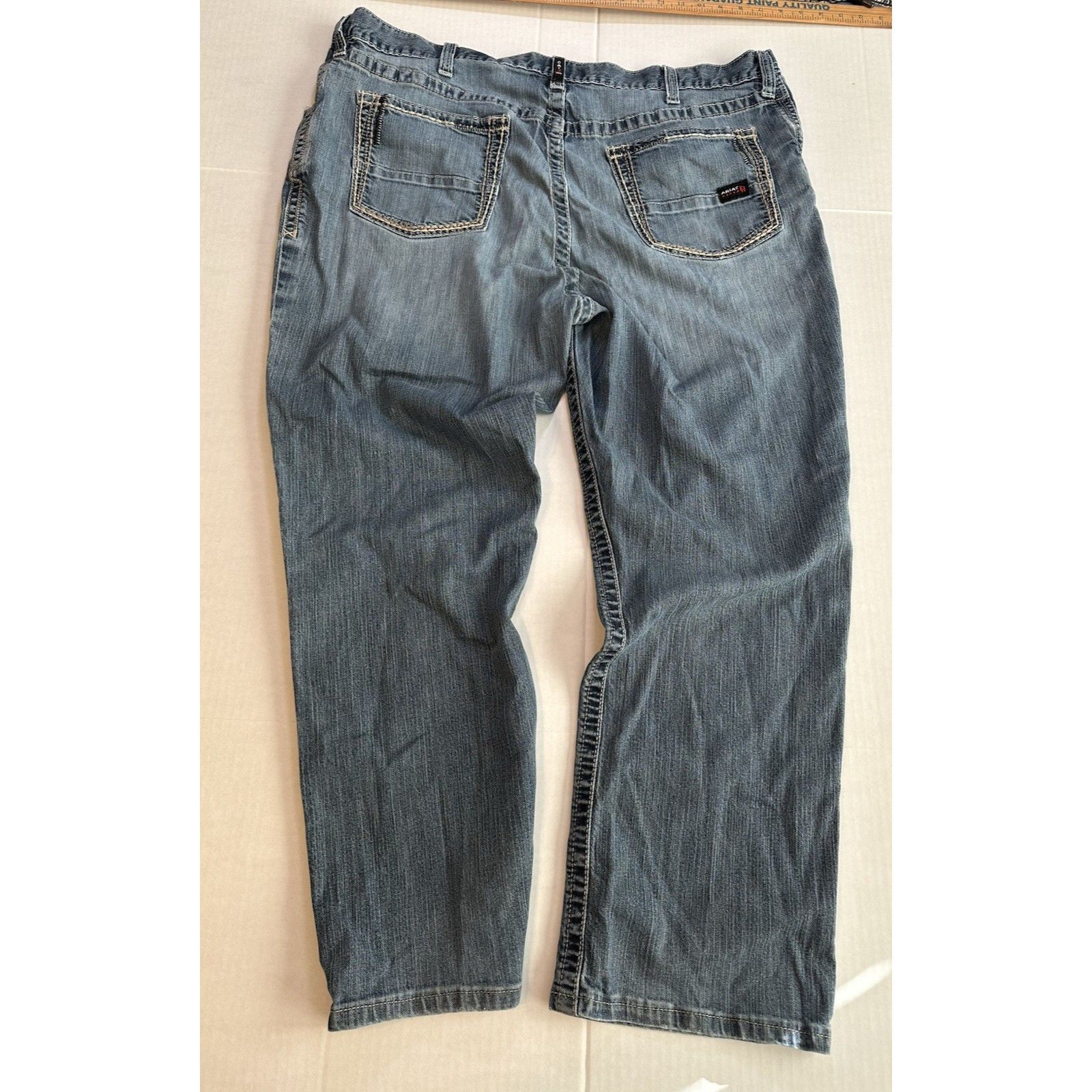Ariat ARIAT FR Low Rise M4 Boot Jeans Blue 44/32 western CAT 2 Size US 44 / EU 60 - 15 Thumbnail