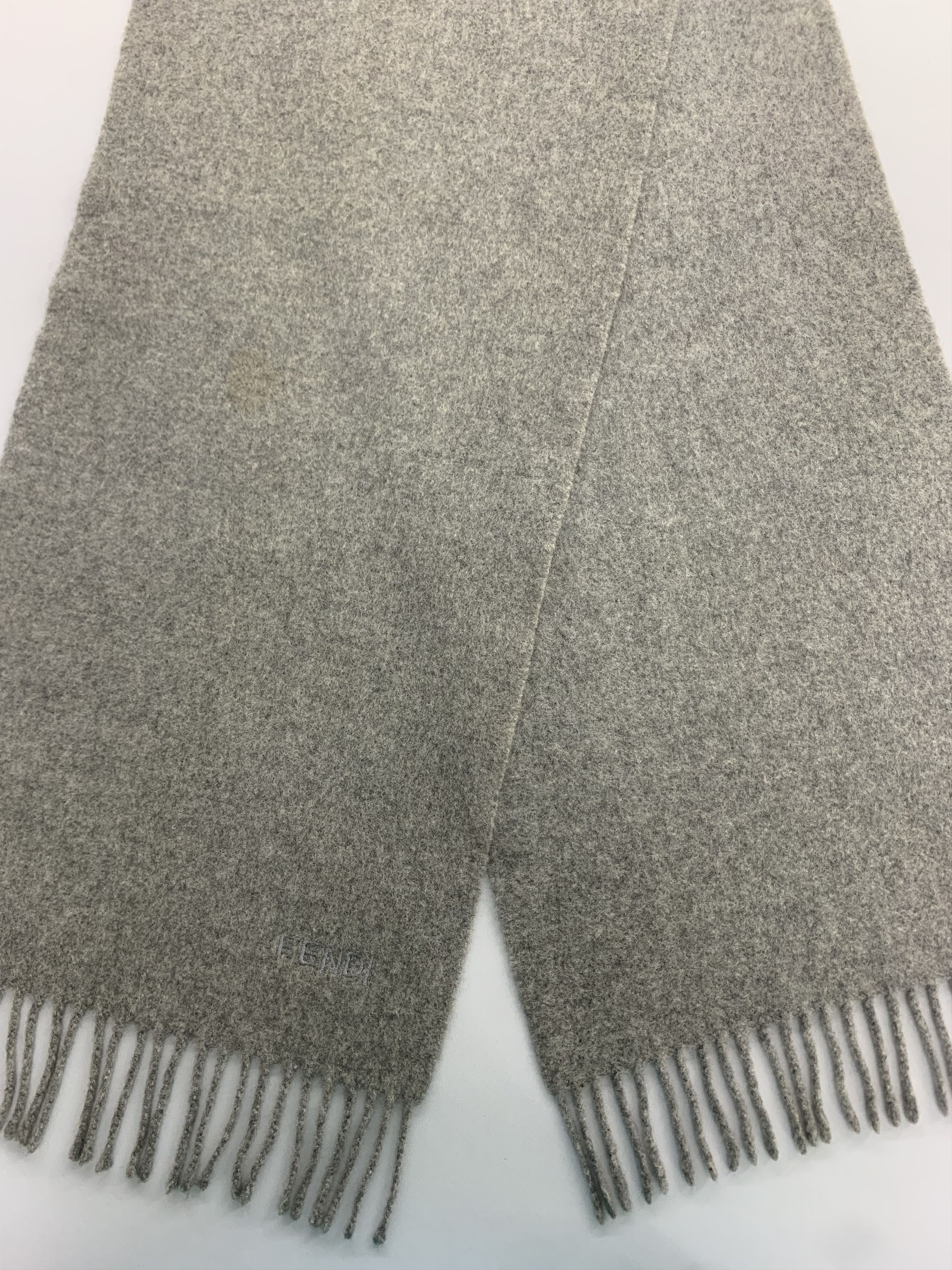 Fendi Fendi Scarf Wool Muffler Neck Wrap BL3070 Size ONE SIZE - 3 Thumbnail