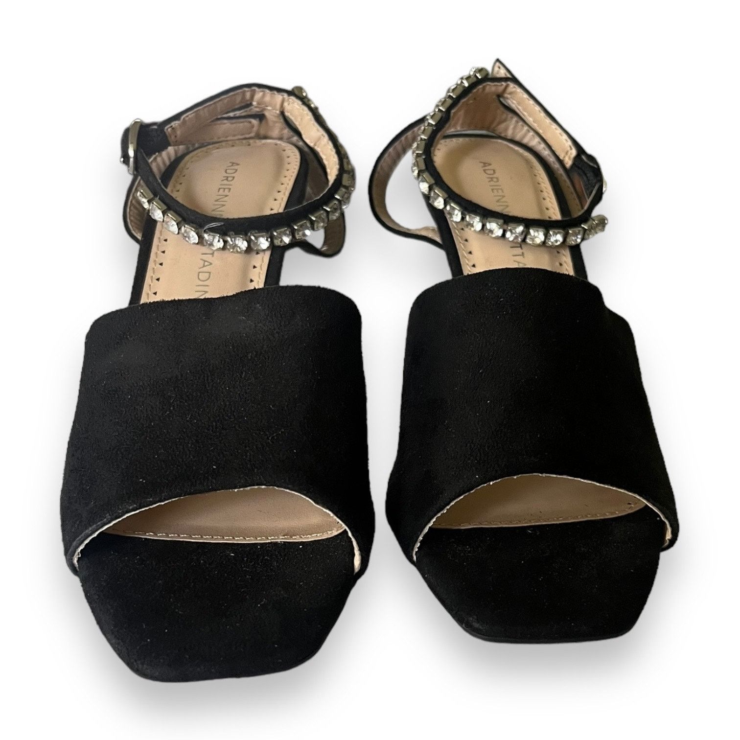 Other Adrienne Vittadini Ginnie rhinestone ankle accented heels Size US 6 / IT 36 - 4 Thumbnail
