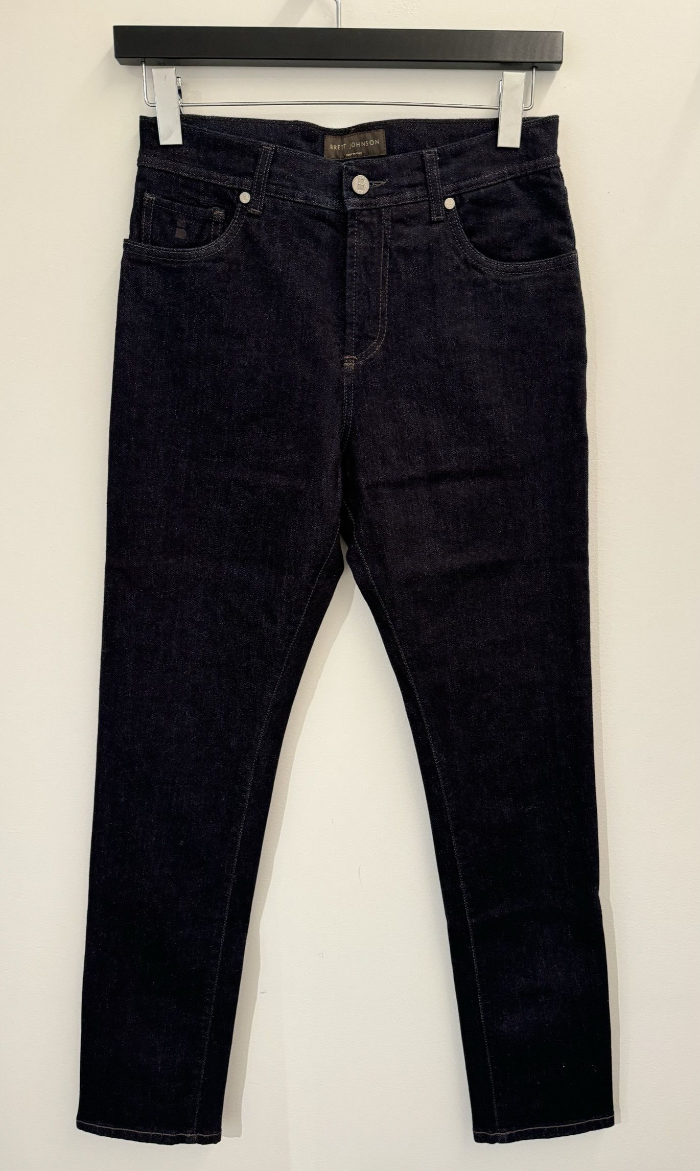 Other Brett Johnson Dark Wash Five Pocket Straight-Cut Jeans Size US 32 / EU 48 - 1 Preview