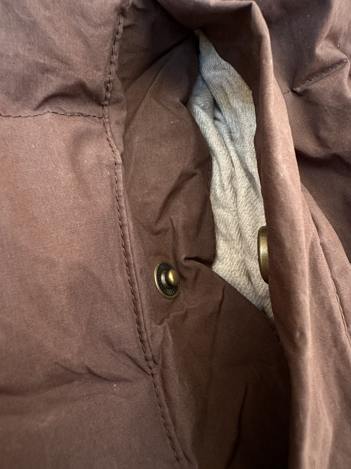 Marine Layer Corduroy Panel Puffer Vest Retro Brown Mens Size US M / EU 48-50 / 2 - 7 Thumbnail