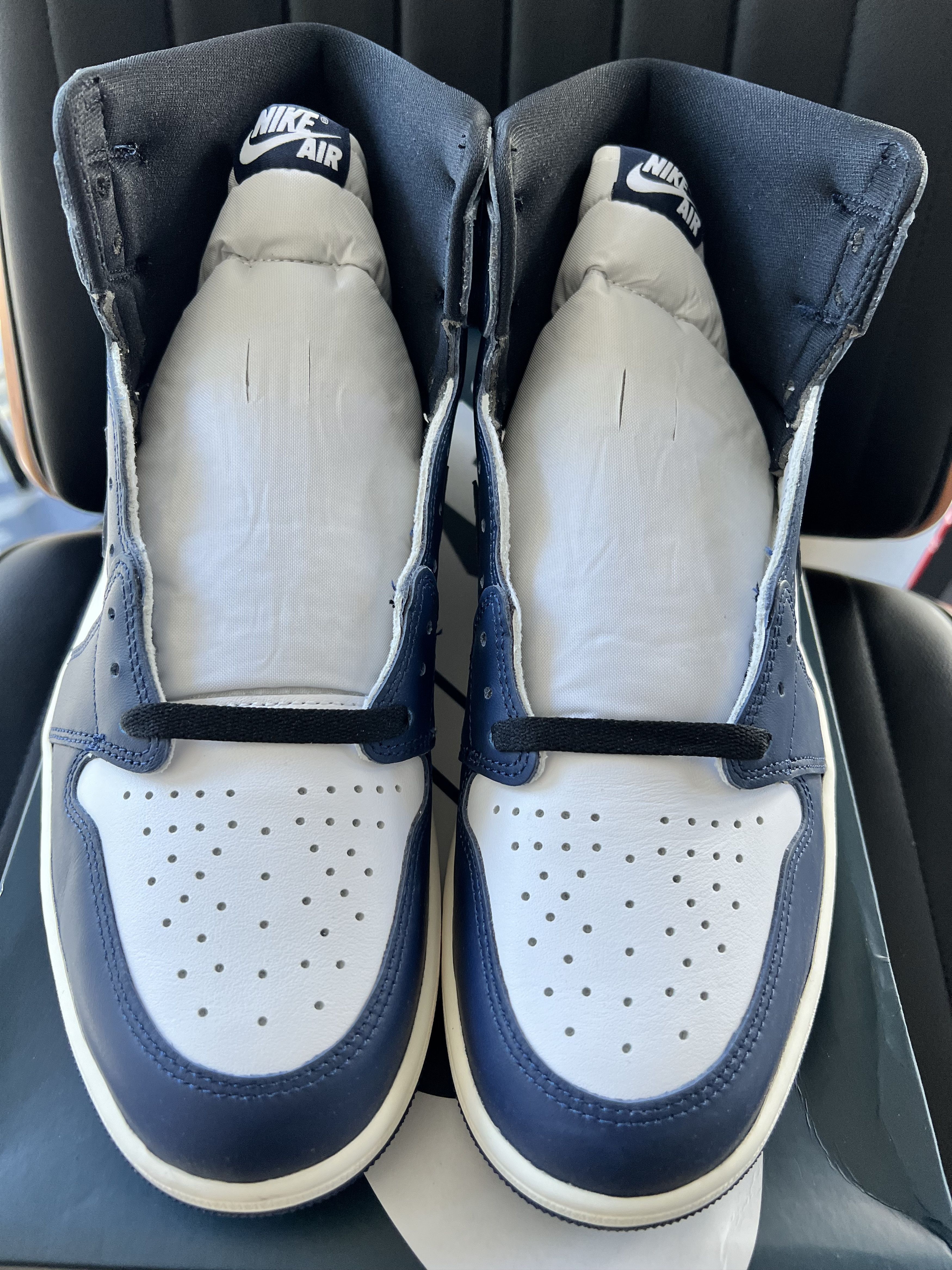JORDAN 1 HIGH MIDNIGHT NAVY *DAMAGED BOX 📦*