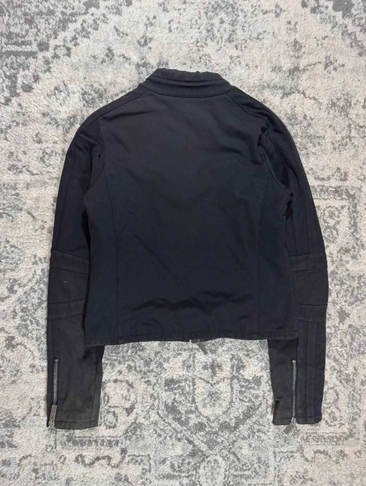 Gucci 1998 Zip Biker Jacket by Gucci Size S / US 4 / IT 40 - 2 Thumbnail
