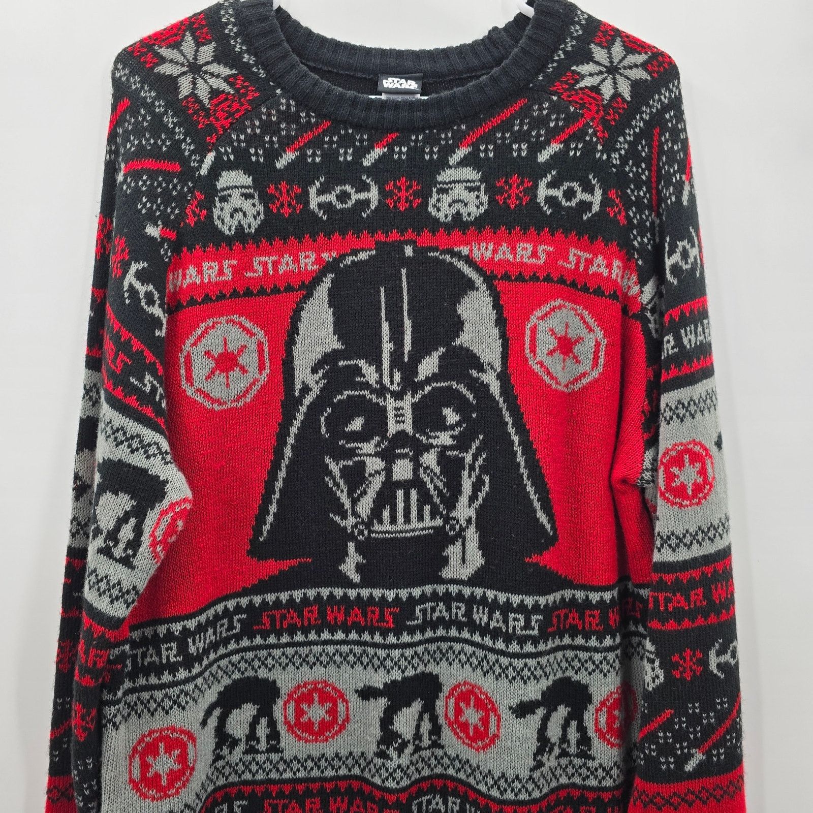 Star Wars Star Wars Black Darth Vader Pullover Sweater M Medium 38-40 Size US M / EU 48-50 / 2 - 3 Thumbnail