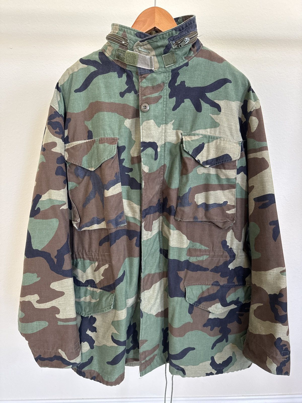 Vintage 1980s Vintage Military Insect Repellent Mosquito Jacket