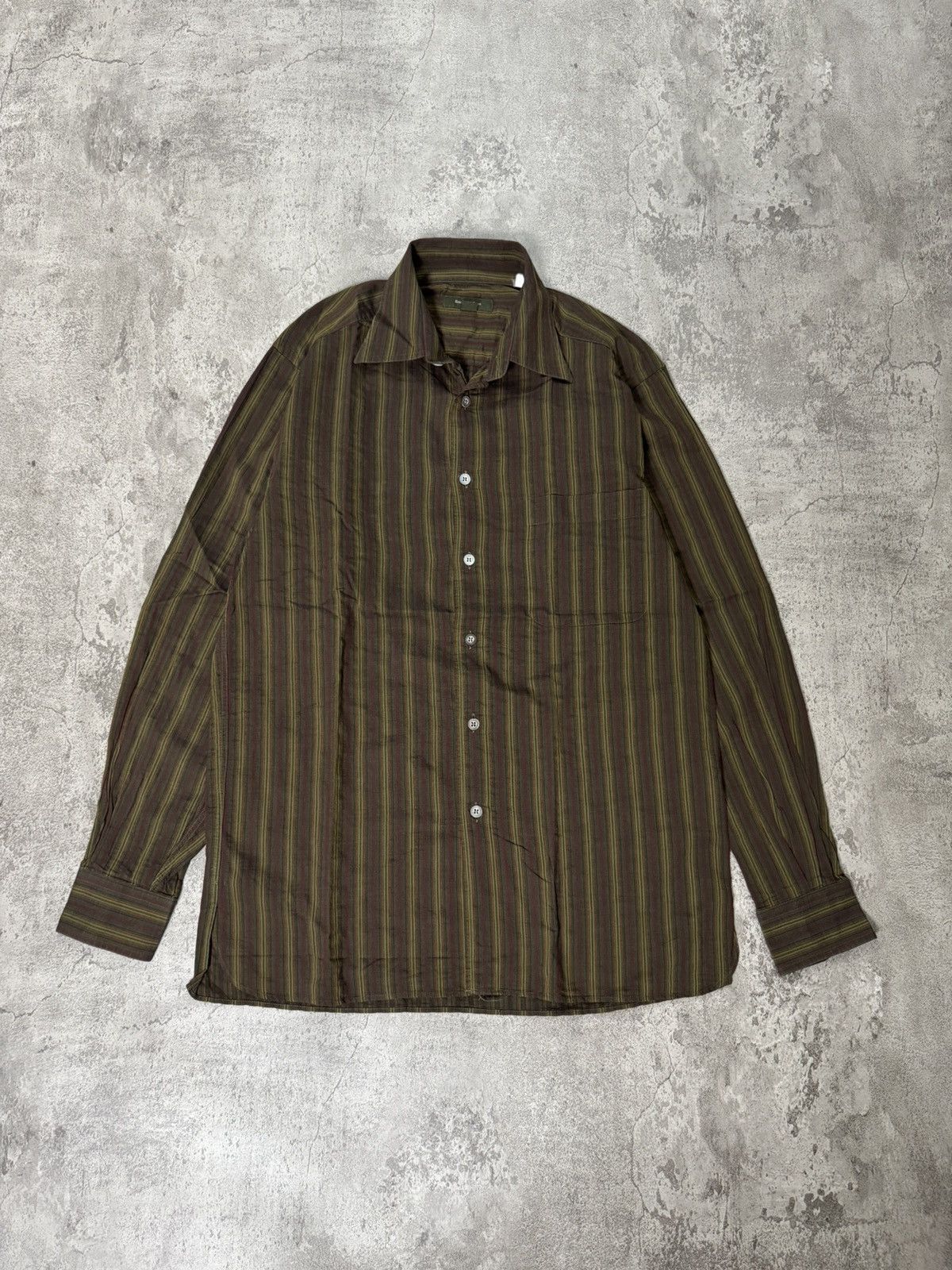 Ermenegildo Zegna ERMENEGILDO ZEGNA MOTIF STRIPED LONGSLEVE Size US M / EU 48-50 / 2 - 1 Thumbnail