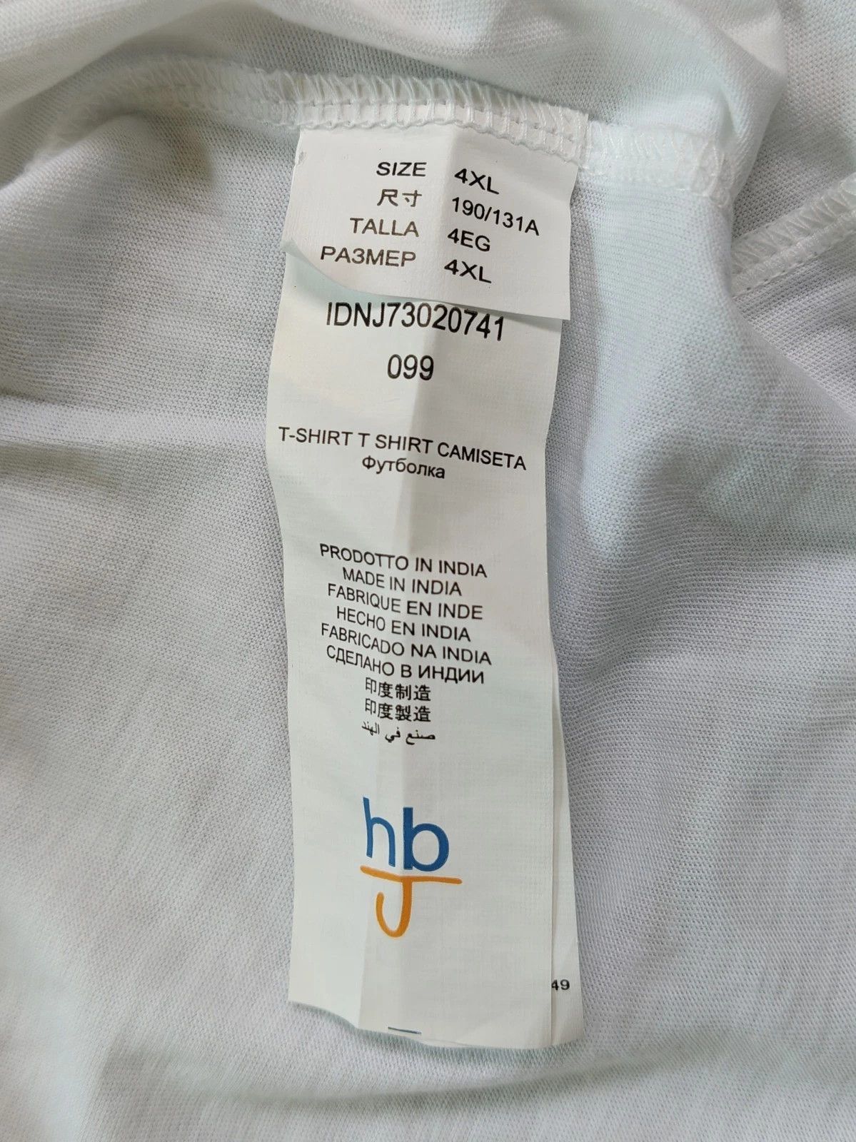 Harmont & Blaine Harmont & Blaine Jeans (HBJ) Crew Neck T-shirt ASM/2070 Size US XXL / EU 58 / 5 - 6 Thumbnail