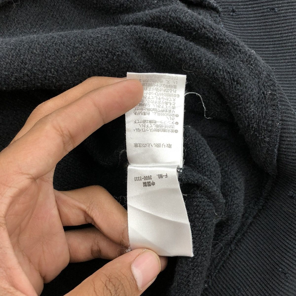 If Six Was Nine × Le Grande Bleu (L.G.B.) × Nicole Club Vintage Nicole Monsieur Embroidered Distressed Zip Hoodie Size US M / EU 48-50 / 2 - 14 Thumbnail