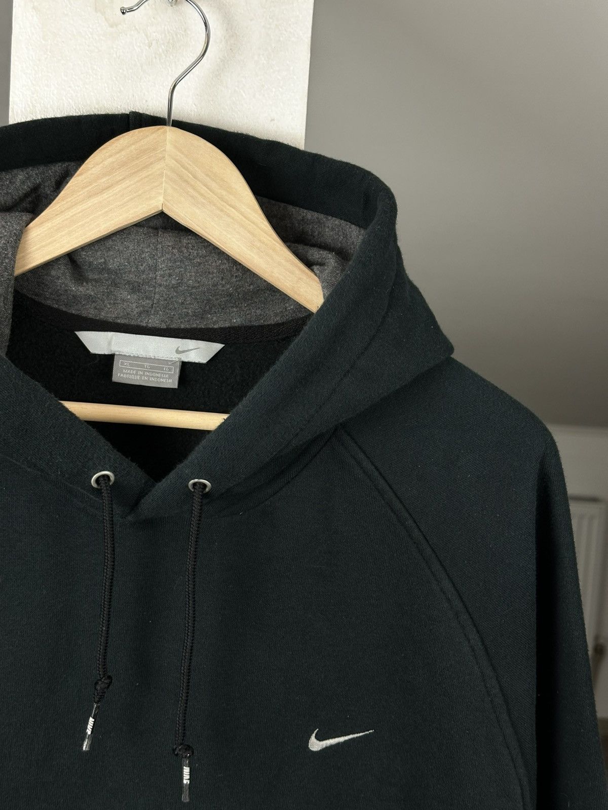 Nike Nike Vintage Y2K Swoosh Boxy Hoodie Size US XL / EU 56 / 4 - 5 Thumbnail