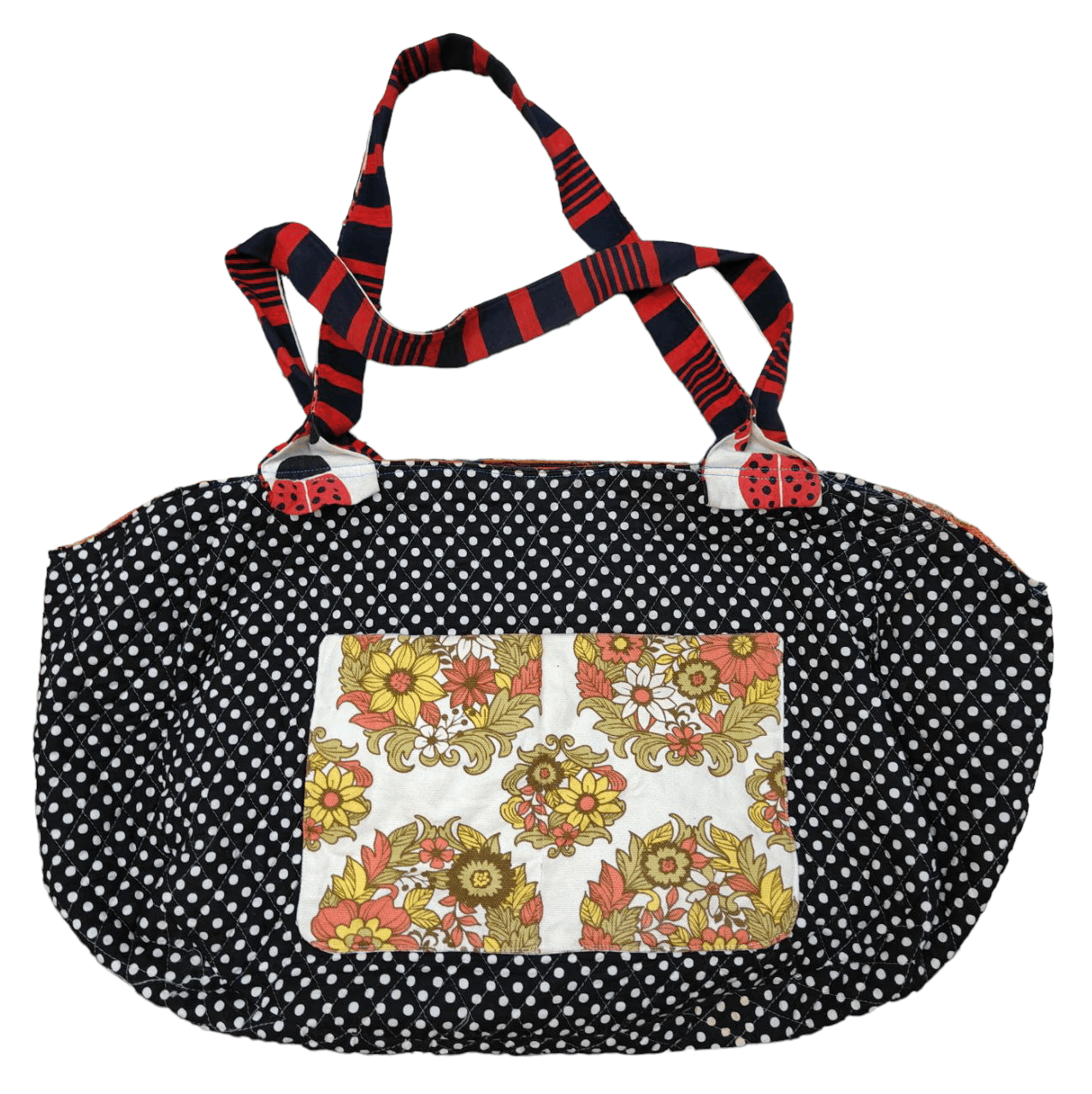 Japanese Brand Patchwork Tote Bag Size ONE SIZE - 5 Thumbnail