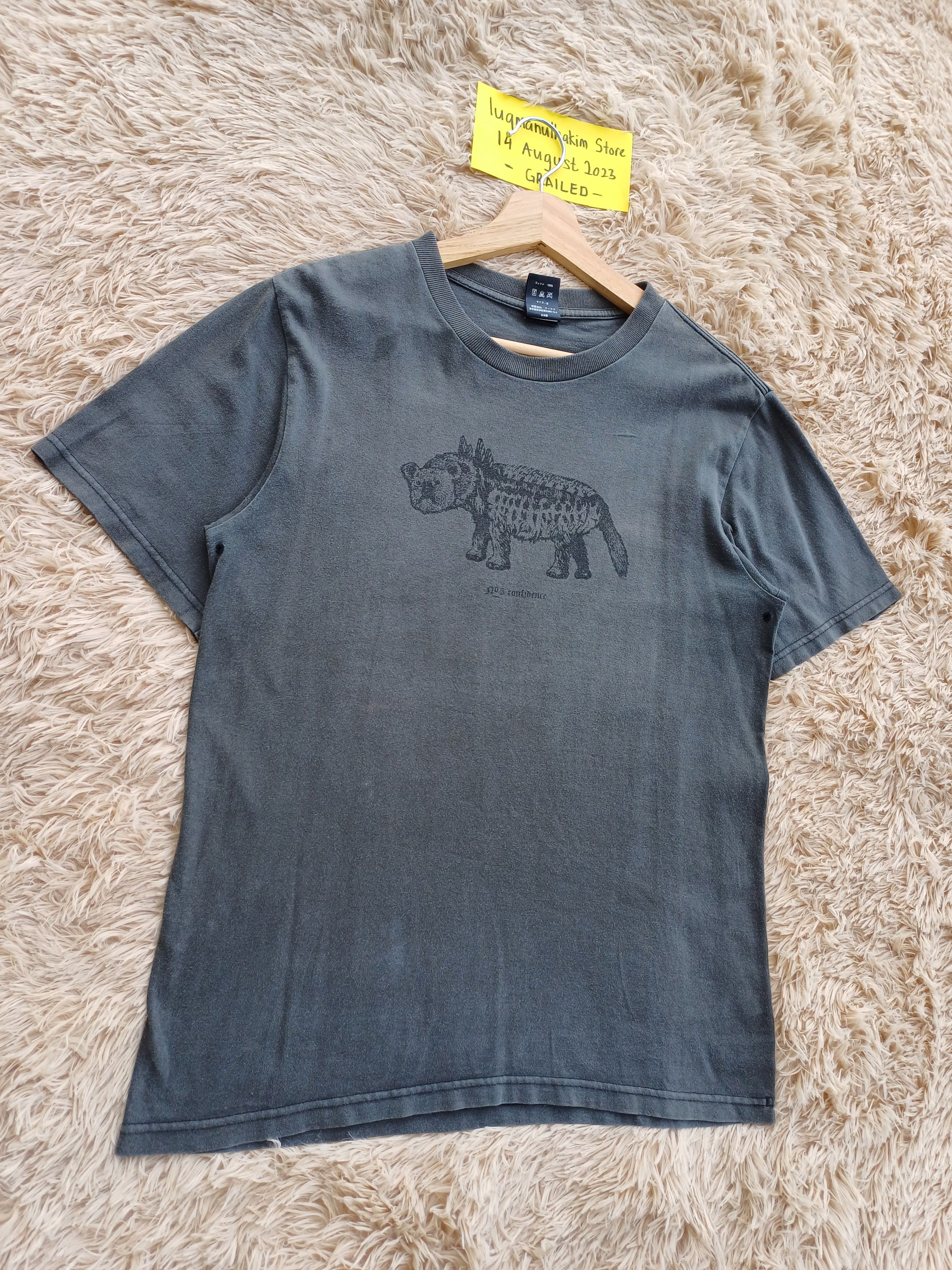 Number (N)ine RARE SS2006 Number (N)ine Skeleton Dinosaur Print T-shirt Size US S / EU 44-46 / 1 - 2 Thumbnail