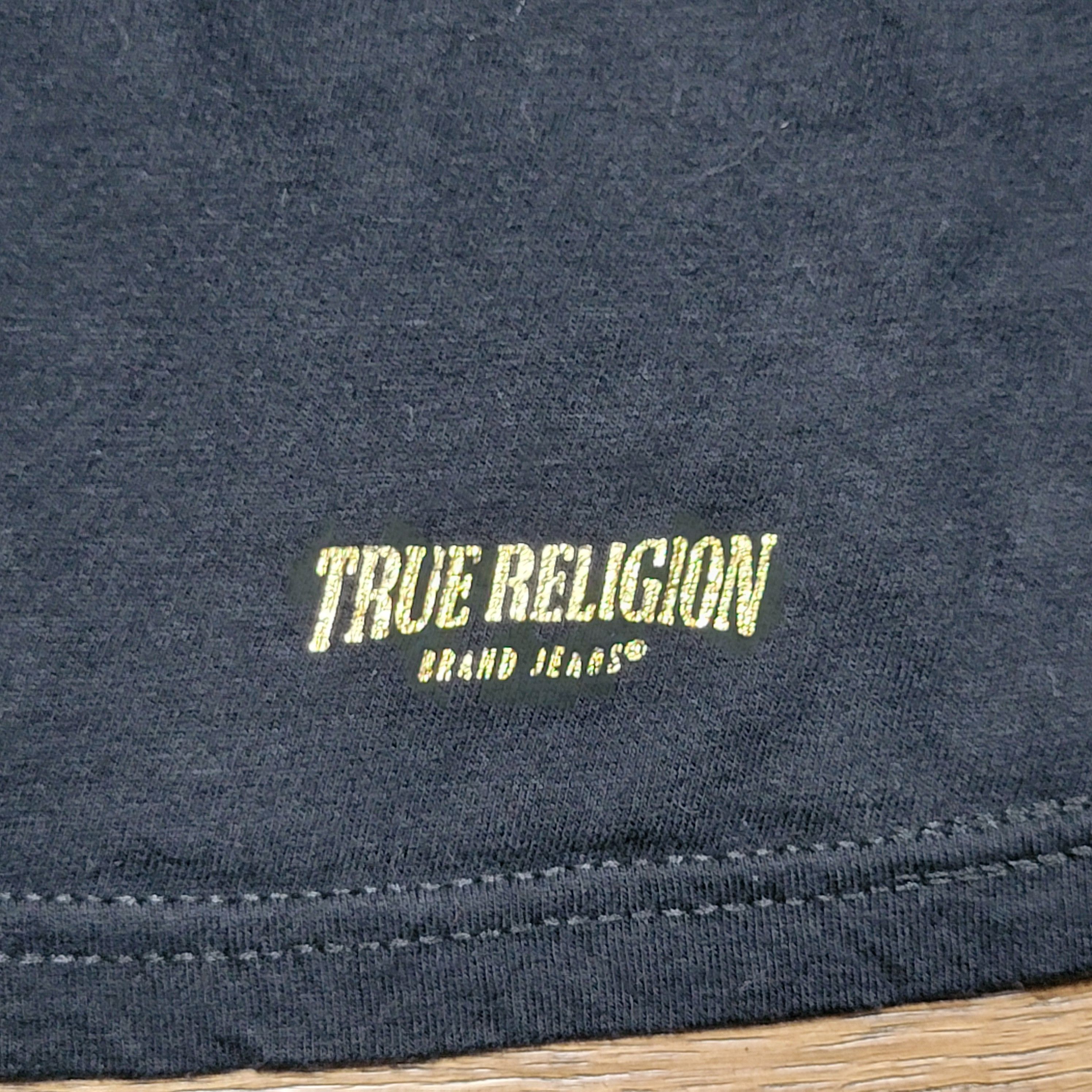 True Religion True Religion Arm Logo SS Black Unisex Tee - Size Large Size US L / EU 52-54 / 3 - 2 Thumbnail