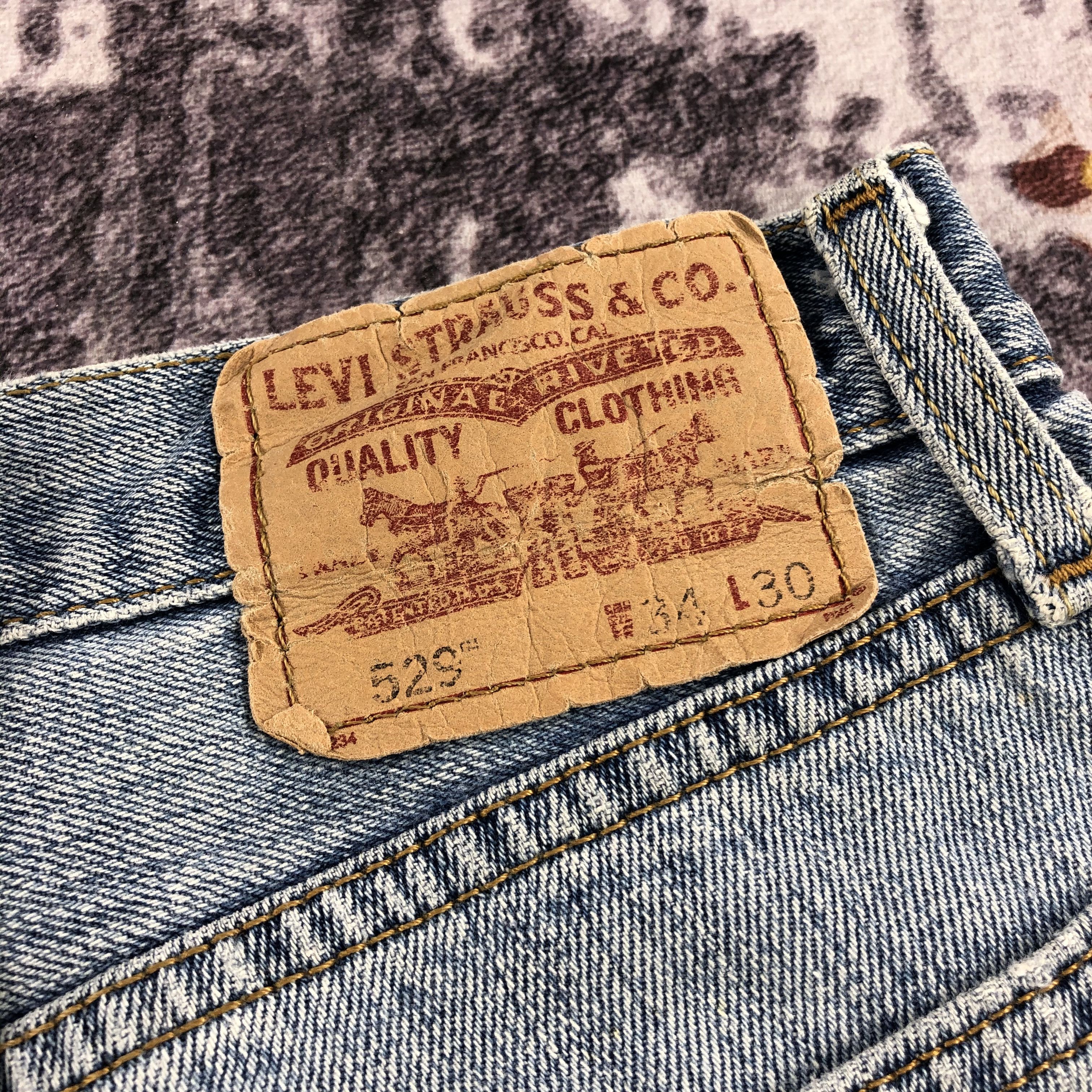 Levi's × Vintage Vintage Light Wash Levis 529 Jeans-JM2438 Size US 36 / EU 52 - 7 Thumbnail