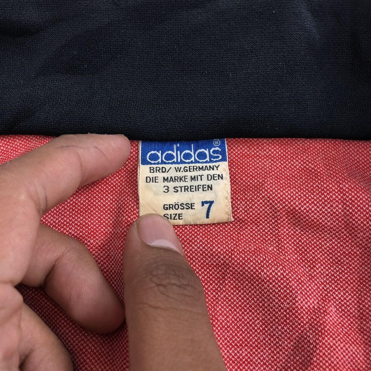 Adidas 1970s Vintage ADIDAS Descente West Germany Tracktop Jacket Size US XL / EU 56 / 4 - 8 Thumbnail