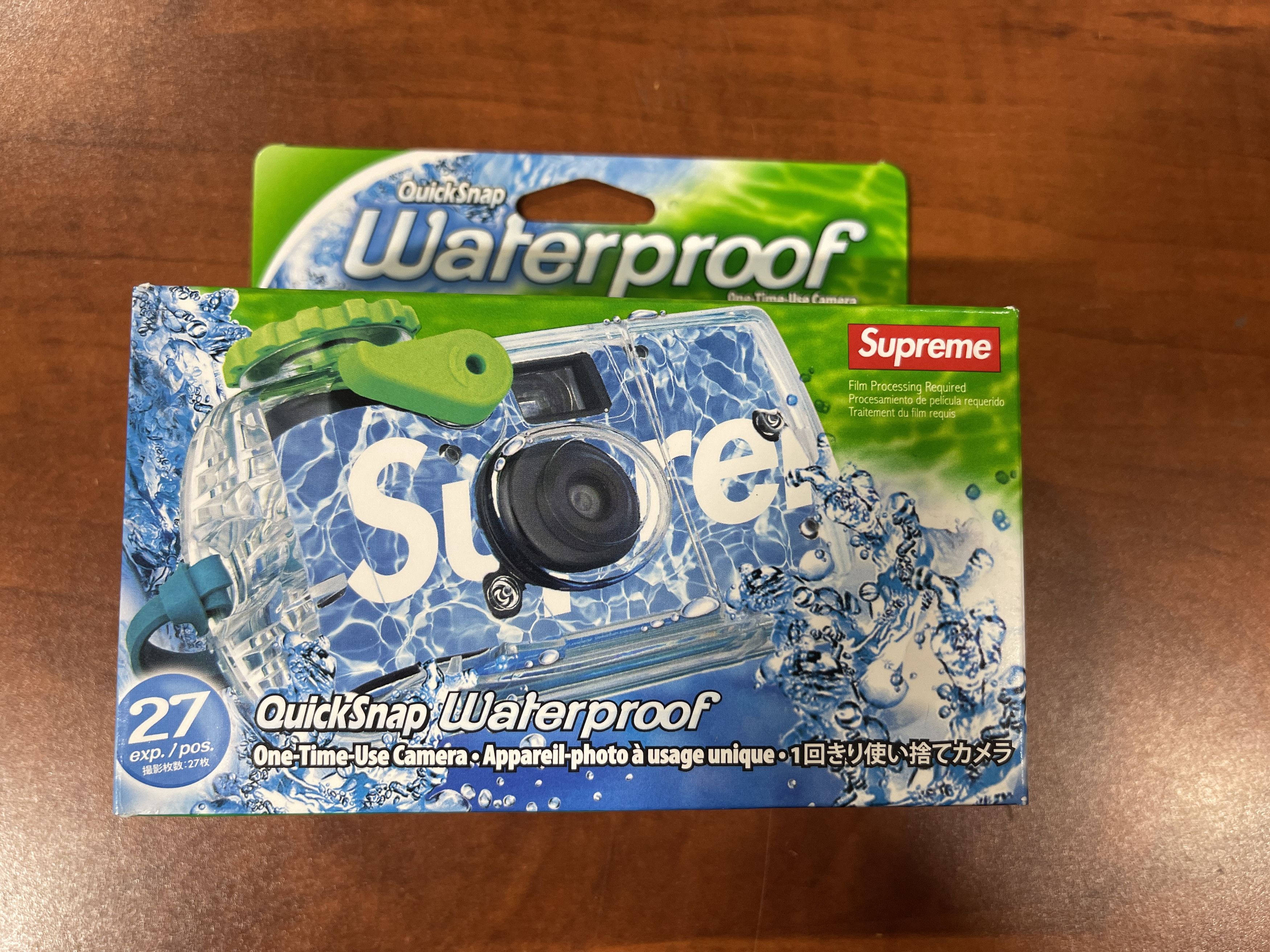 Supreme Fujifilm Waterproof Camera/Blue Supreme FujiFilm