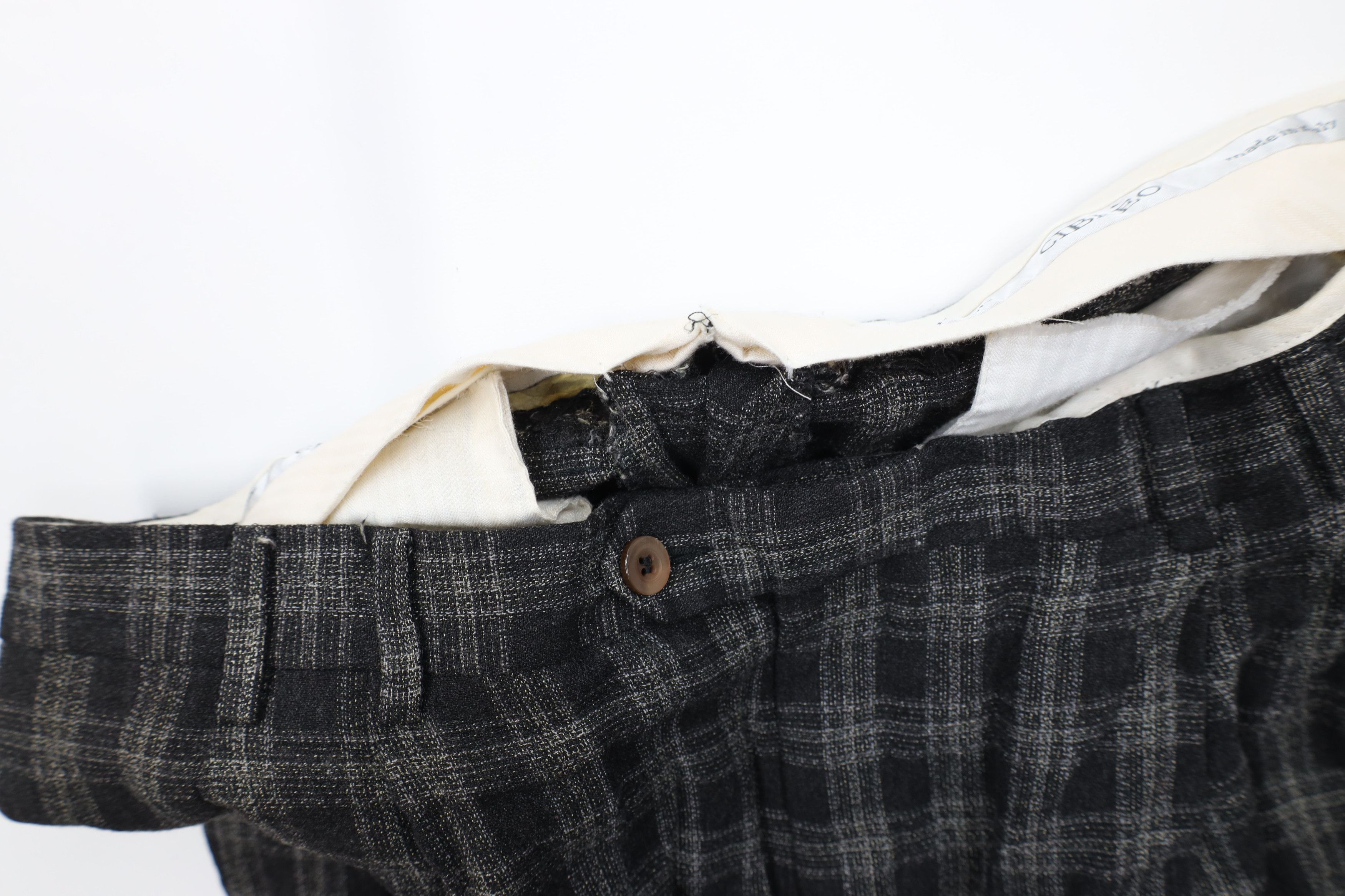 Vintage Vintage 90s Streetwear Pleated Wide Leg Chino Pants Plaid Size US 36 / EU 52 - 7 Thumbnail
