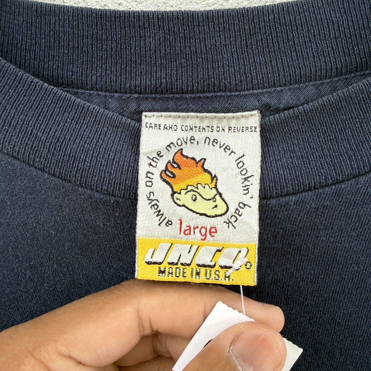 JNCO Vintage Y2K JNCO Scrubbier Tee Shirt Size US L / EU 52-54 / 3 - 7 Thumbnail