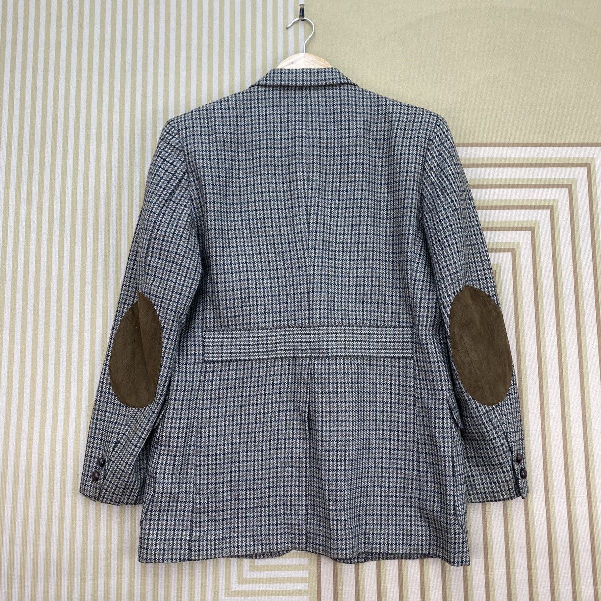 Japanese Brand 🫶 vintage Queen Fourmen grey houndstooth Tweed Patterned Size US M / EU 48-50 / 2 - 2 Thumbnail