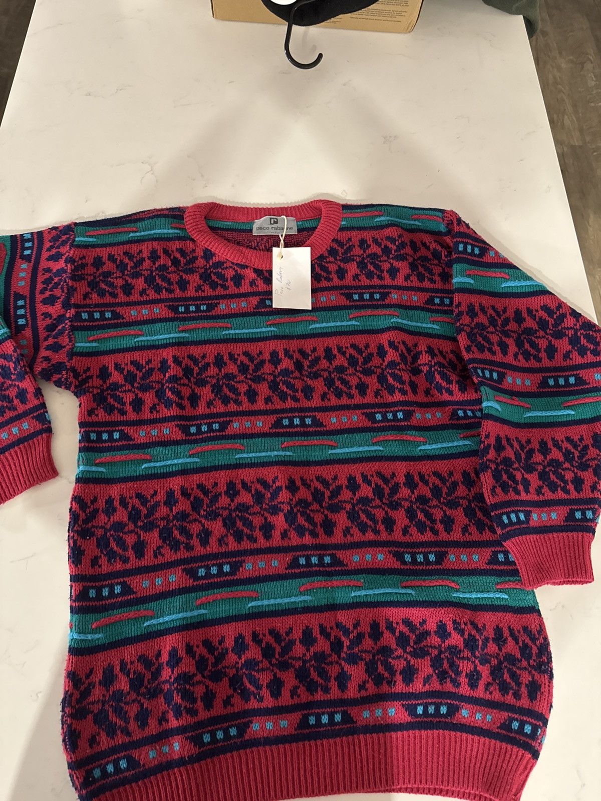 Designer × Vintage Vintage paco rabanne sweater Size US M / EU 48-50 / 2 - 4 Thumbnail