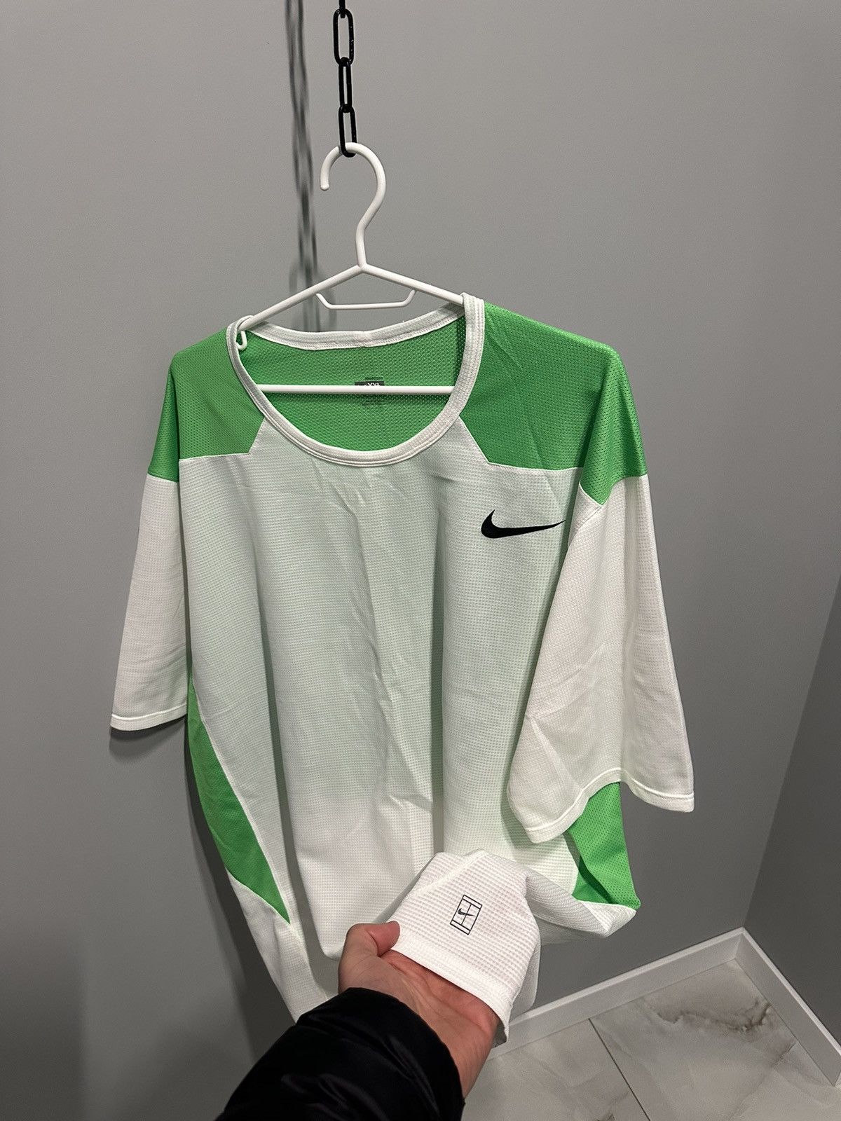 Nike Vintage Nike Court Tennis Shirt Roger Federrer Rafael Nadal Size US XXL / EU 58 / 5 - 9 Thumbnail