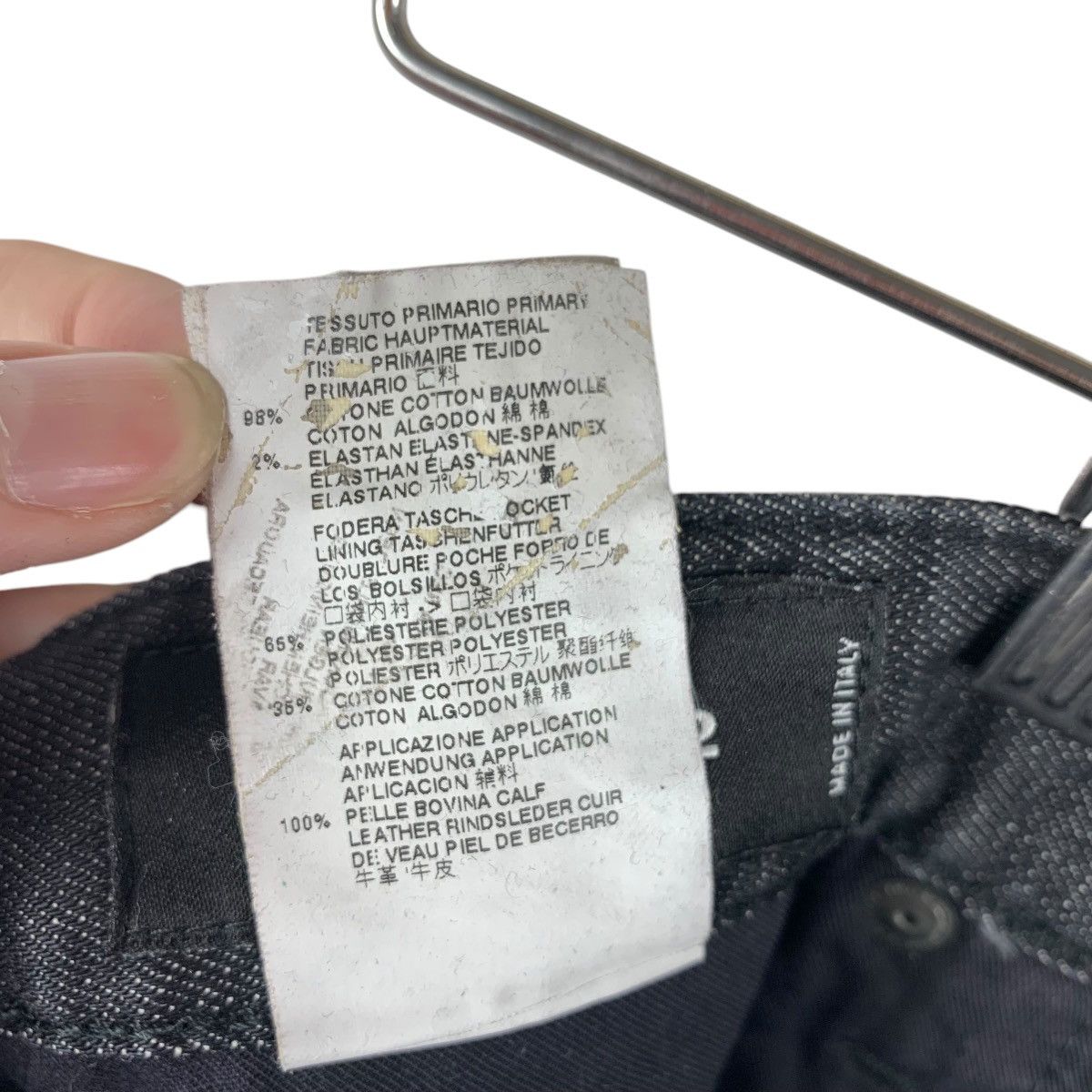 Dsquared2 × Japanese Brand DSQUARED2 distressed biker jeans pants Size US 34 / EU 50 - 24 Thumbnail