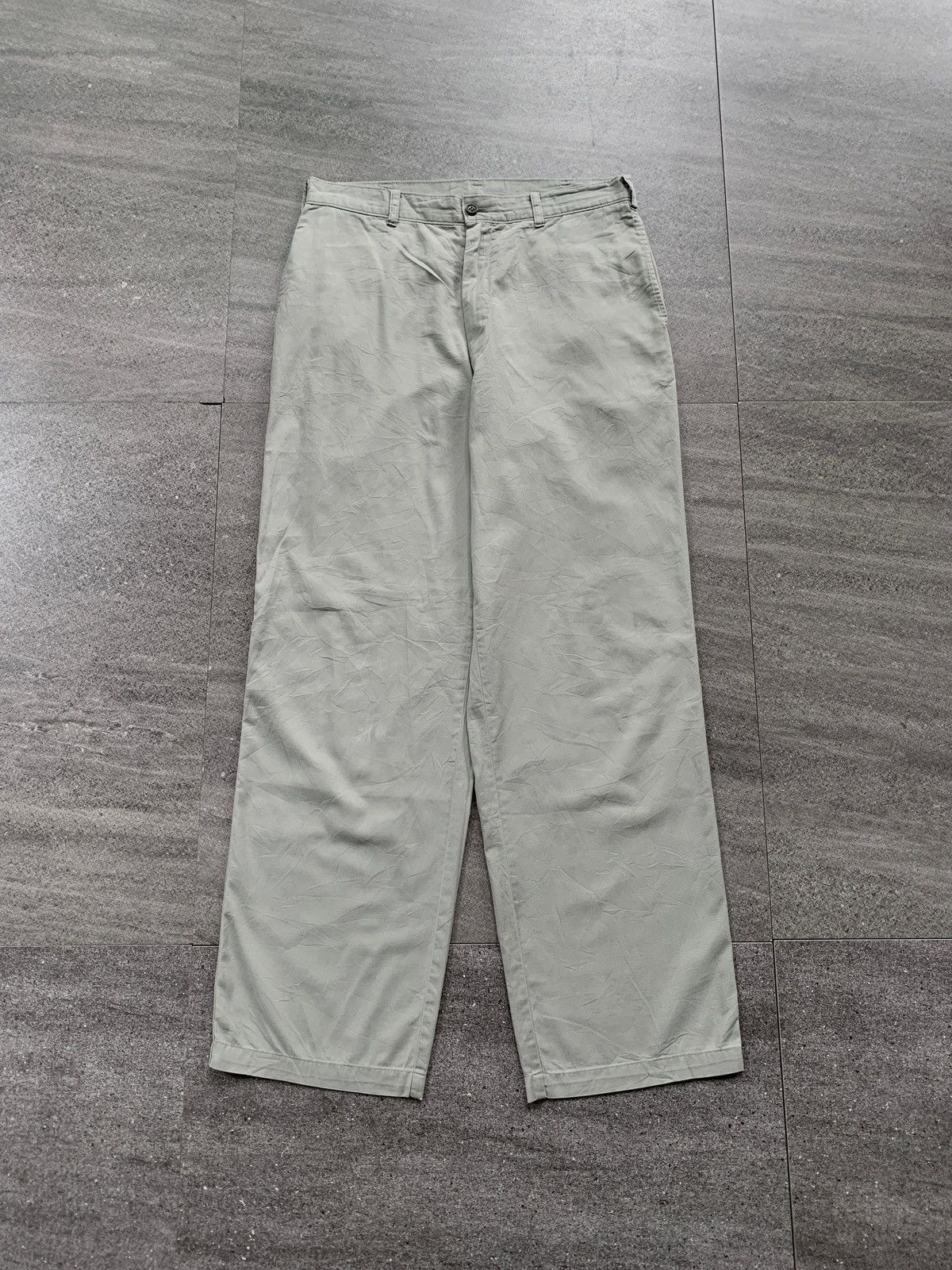 Issey Miyake FREE TAX! Lightweight Wideleg Denim Pants Size US 31 - 2 Thumbnail