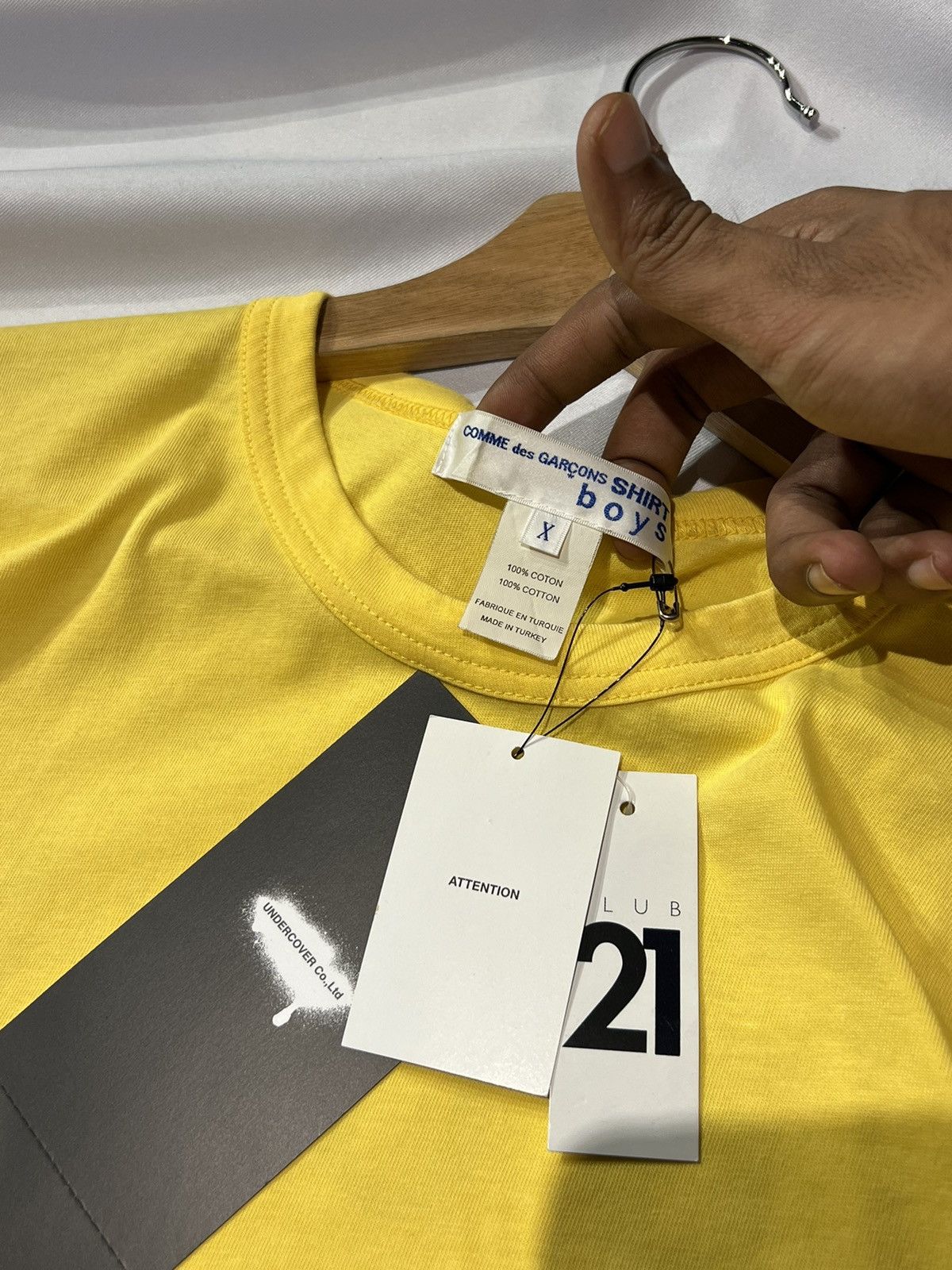 Comme des Garcons × Designer COMME DES GARGONS BOYS TEE Size US S / EU 44-46 / 1 - 8 Thumbnail