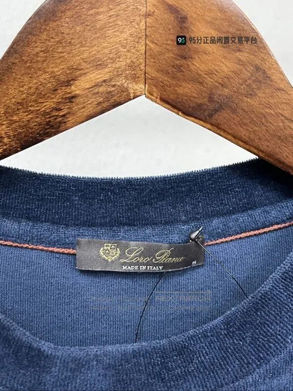 Loro Piana Loro Piana Men's Solid Crew Neck Short. Size US S / EU 44-46 / 1 - 4 Thumbnail