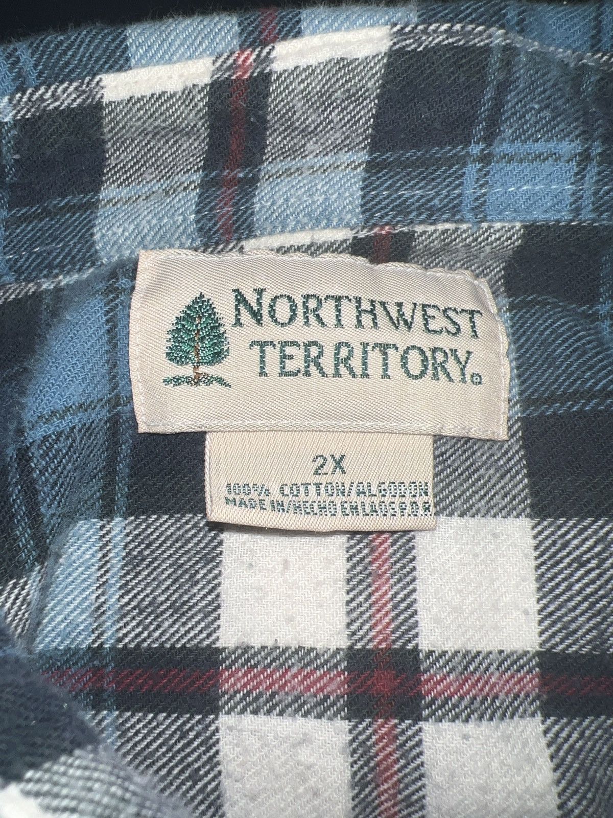 Northwest Territory Northwest Territory Plaid Button-Up Pocket LS Shirt Size US XXL / EU 58 / 5 - 7 Thumbnail