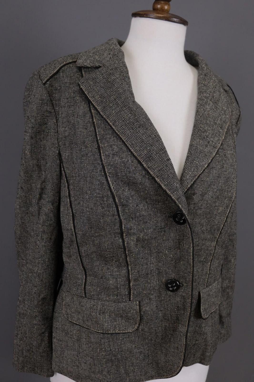 Polo Ralph Lauren Laurel Gray Luxury Single Breasted Wool Jacket Size 42 Size M / US 6-8 / IT 42-44 - 7 Thumbnail