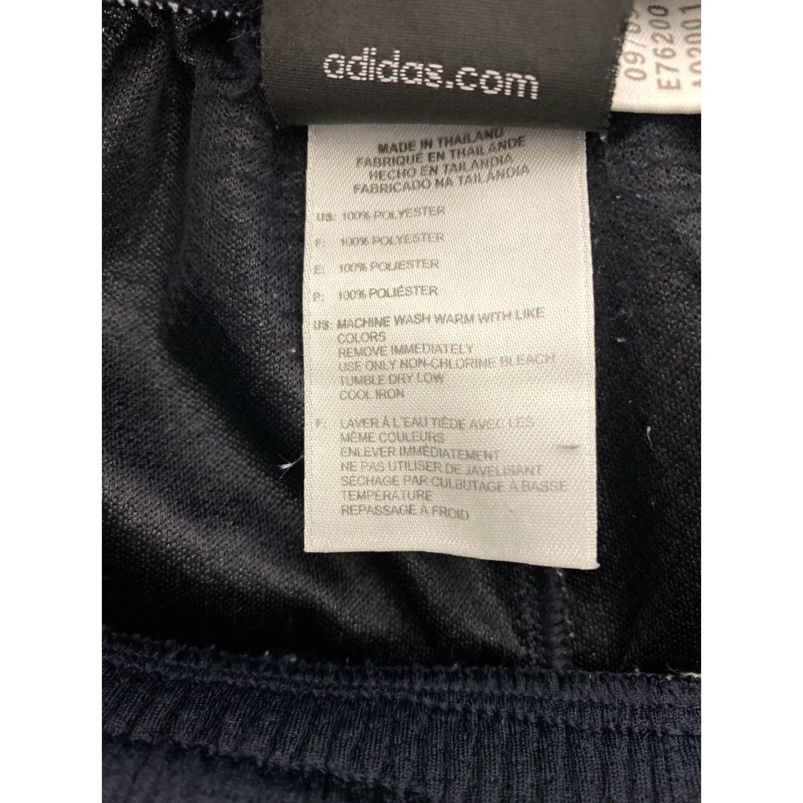 Adidas adidas Shorts Mens Medium Training Navy Blue 117-25 Regular Athletic Solid Breathable Elastic Waist Moisture Wicking Lightweight 30 in Inseam 8 in Size US 31 - 8 Thumbnail