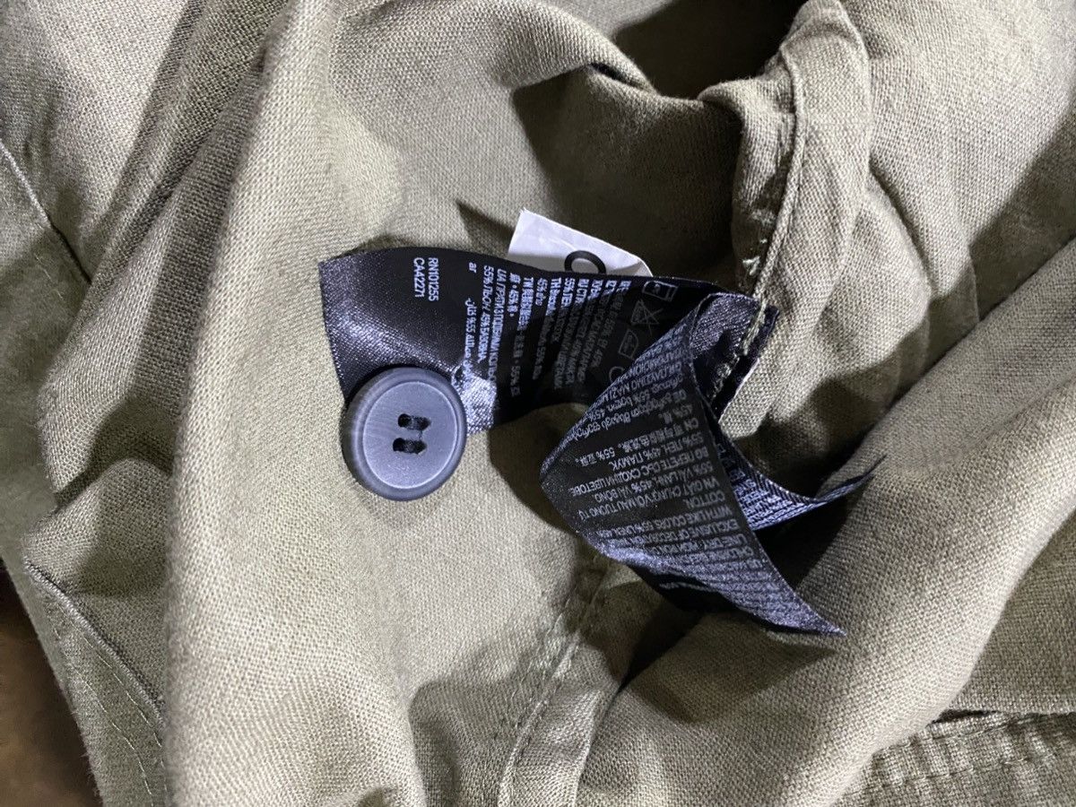 H&M H&M Olive Army Green Chore Work Jacket Overshirt Size US L / EU 52-54 / 3 - 7 Thumbnail