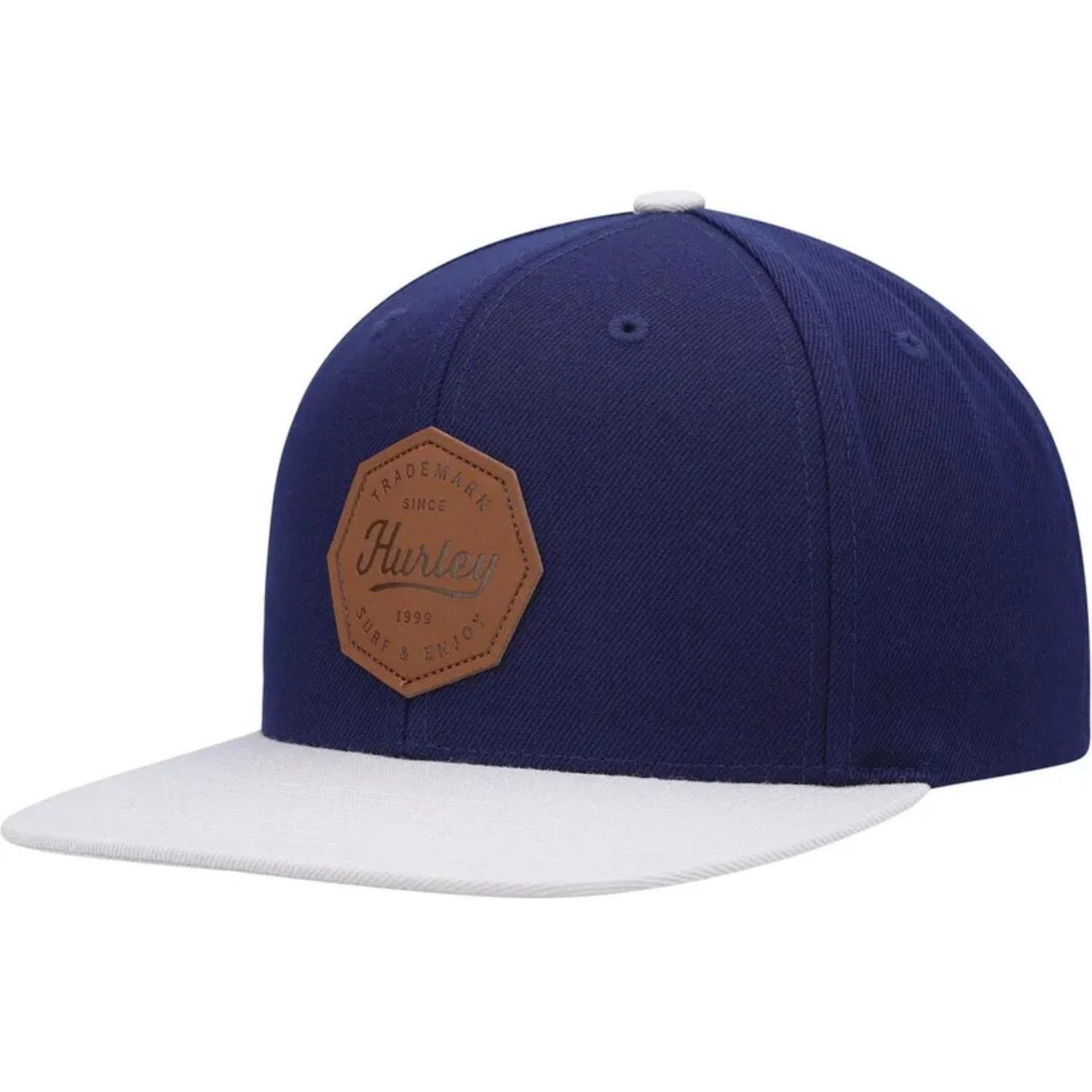 Hurley Hurley Men's Snapback Hat Tahoe Leather Patch Cap Size ONE SIZE - 1 Thumbnail