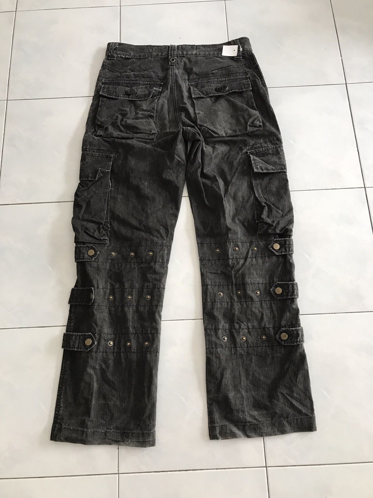 Japanese Brand Rain six pocket punk bondage design pants Size US 31 - 6 Thumbnail