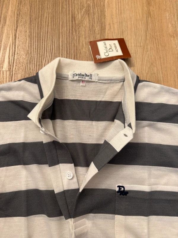 Christian Dior Monsieur Christian Dior Paris Monsieur XL 70s new polo Vintage Size US XL / EU 56 / 4 - 5 Thumbnail