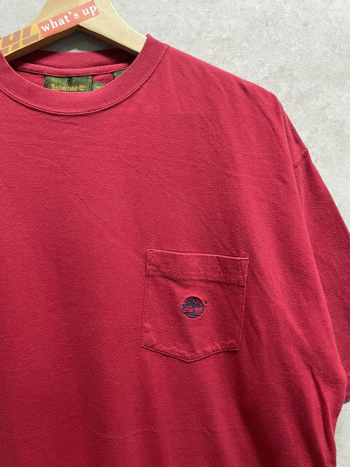 Timberland × Vintage Vintage Y2K Timberland Pocket Tee Size US XL / EU 56 / 4 - 2 Thumbnail