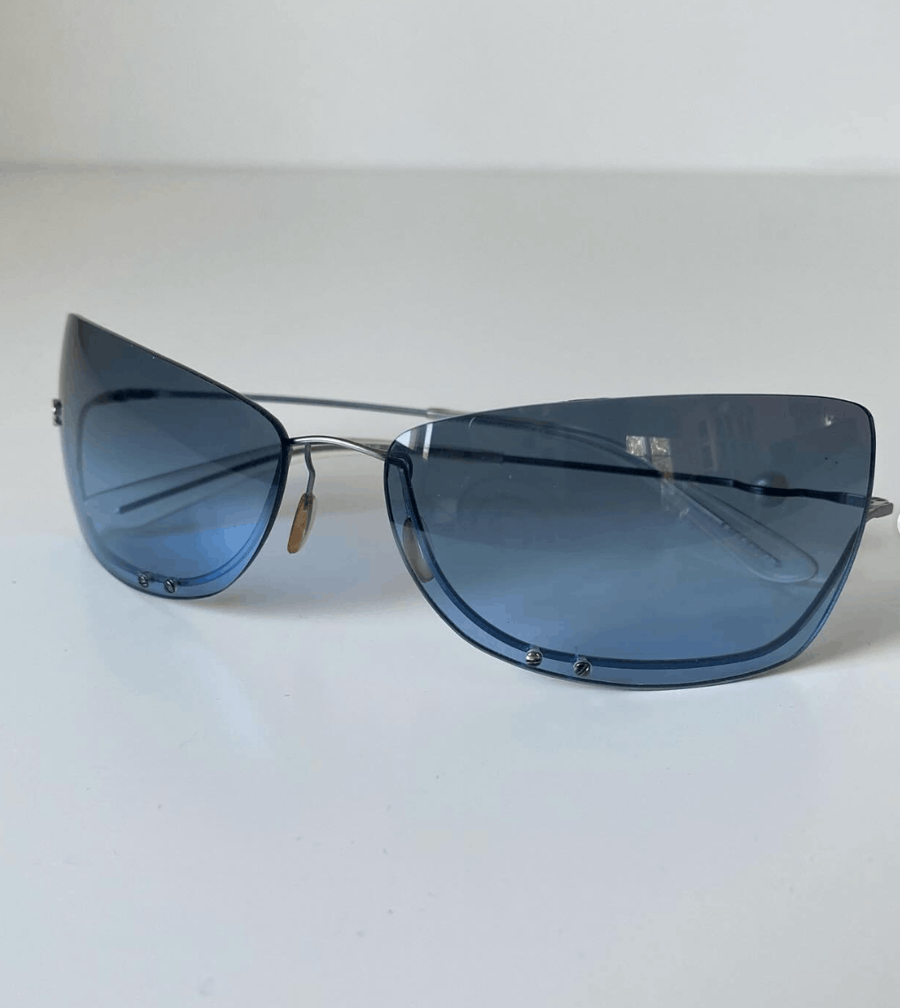 Chanel Chanel Sunglasses 4053 Rhinestone 4017 Rimless Size ONE SIZE - 2 Thumbnail