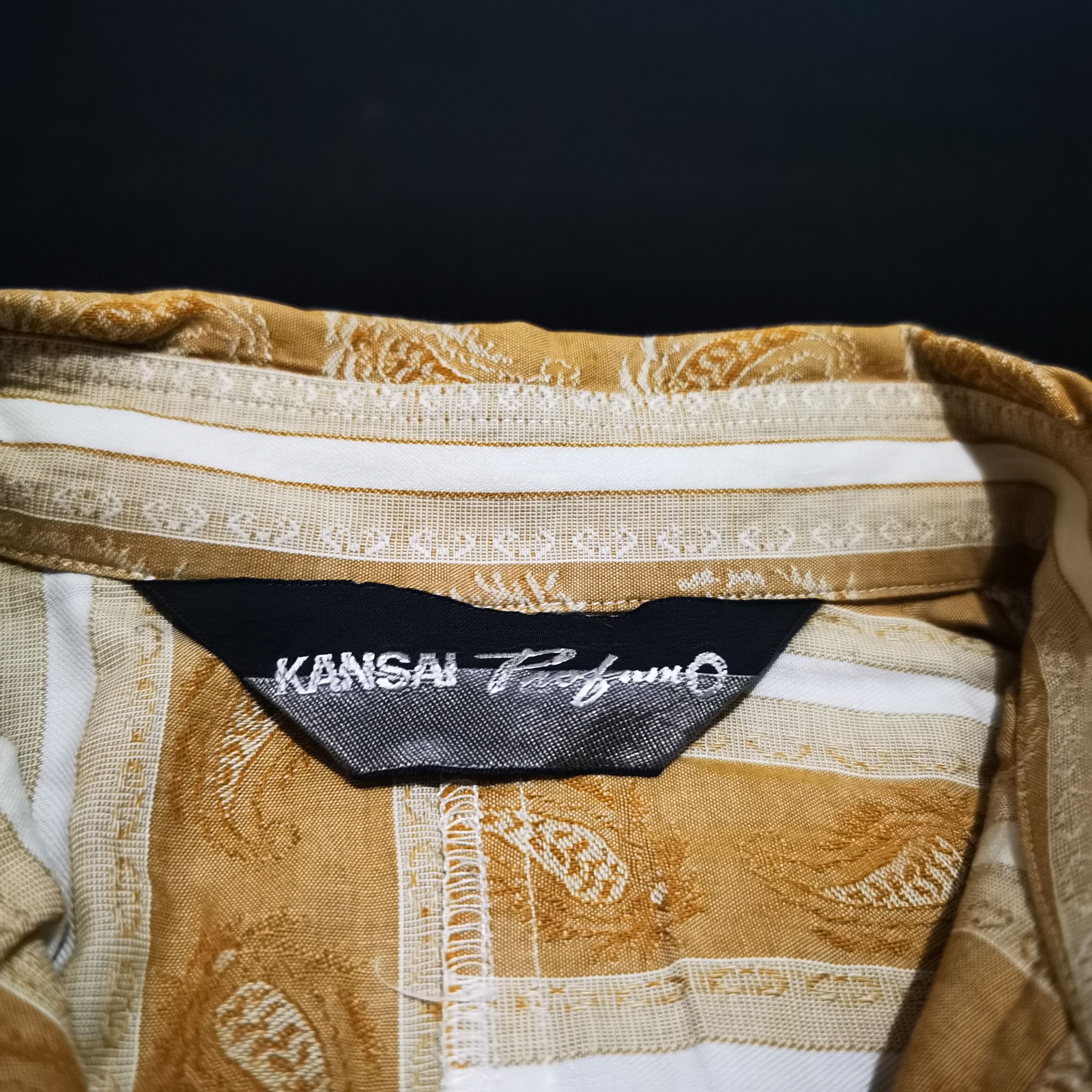 Japanese Brand × Kansai Yamamoto Vintage Kansai Profumo Paisley Pat Size US L / EU 52-54 / 3 - 3 Thumbnail