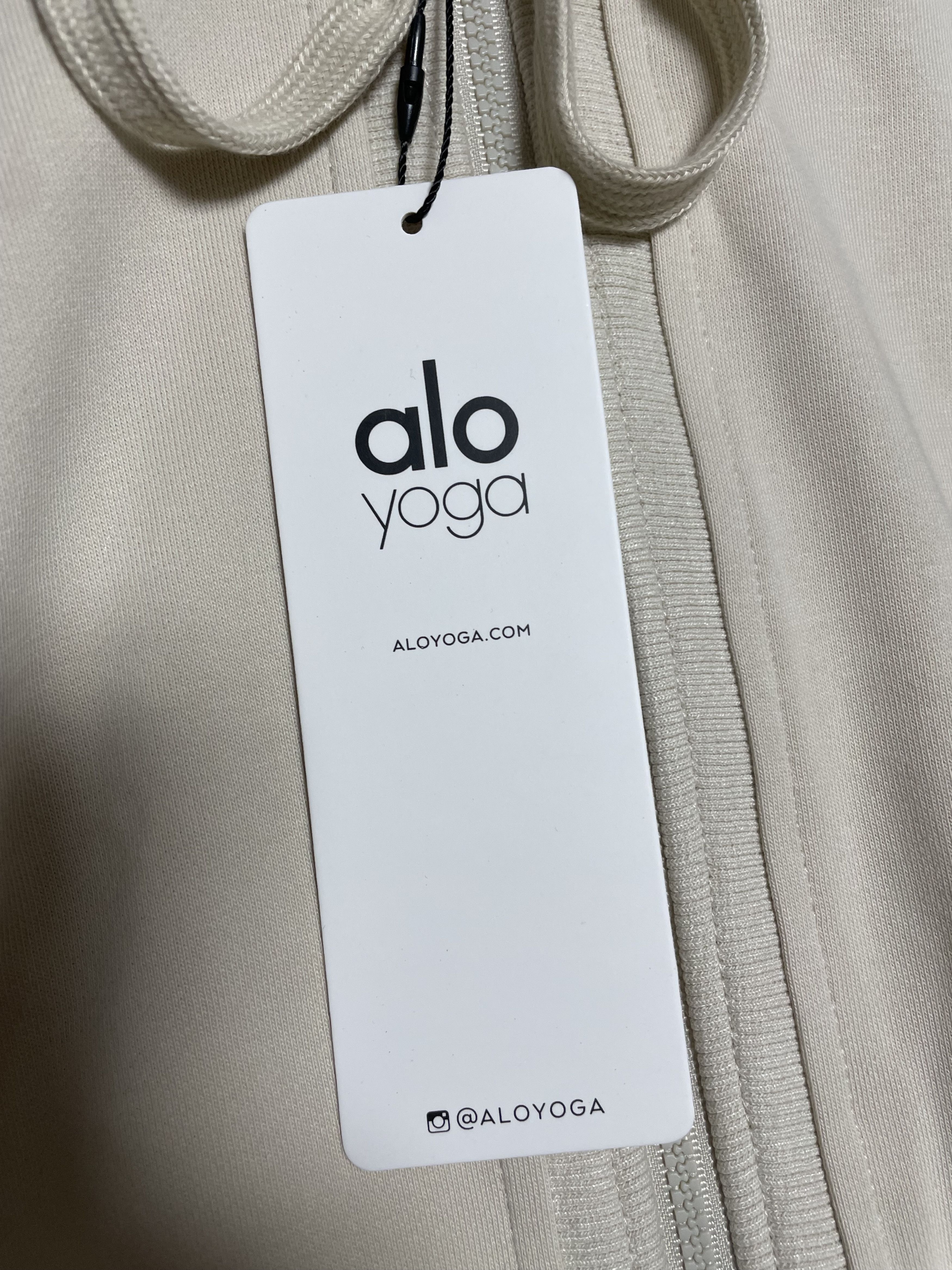 Alo Yoga NWT Alo Yoga Beige Hoodie & Shorts Matching Set Women's M Size M / US 6-8 / IT 42-44 - 4 Thumbnail