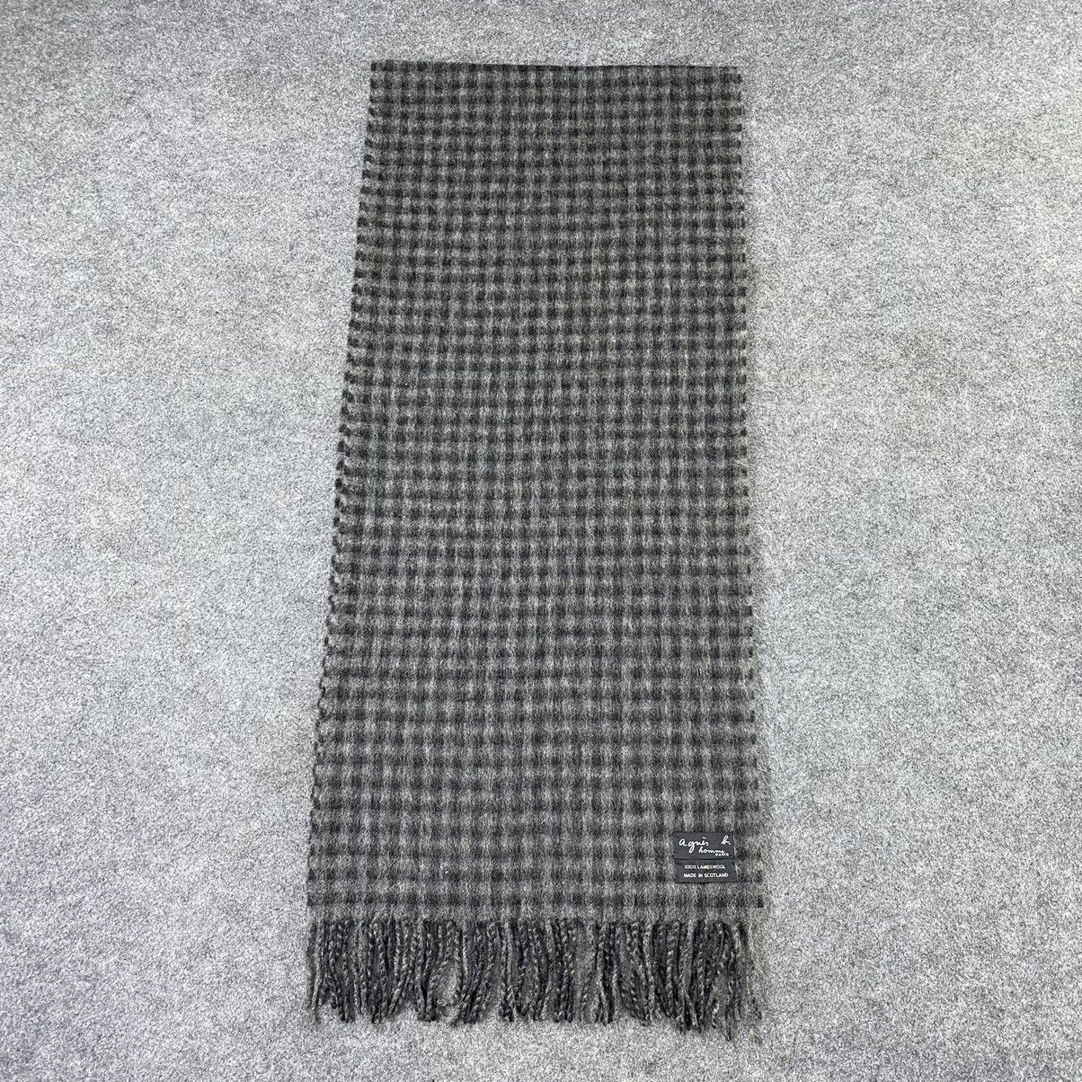 agnes b. Agnes B. Wool Muffler / Scarf / Neckwear - T1248 Size ONE SIZE - 3 Thumbnail