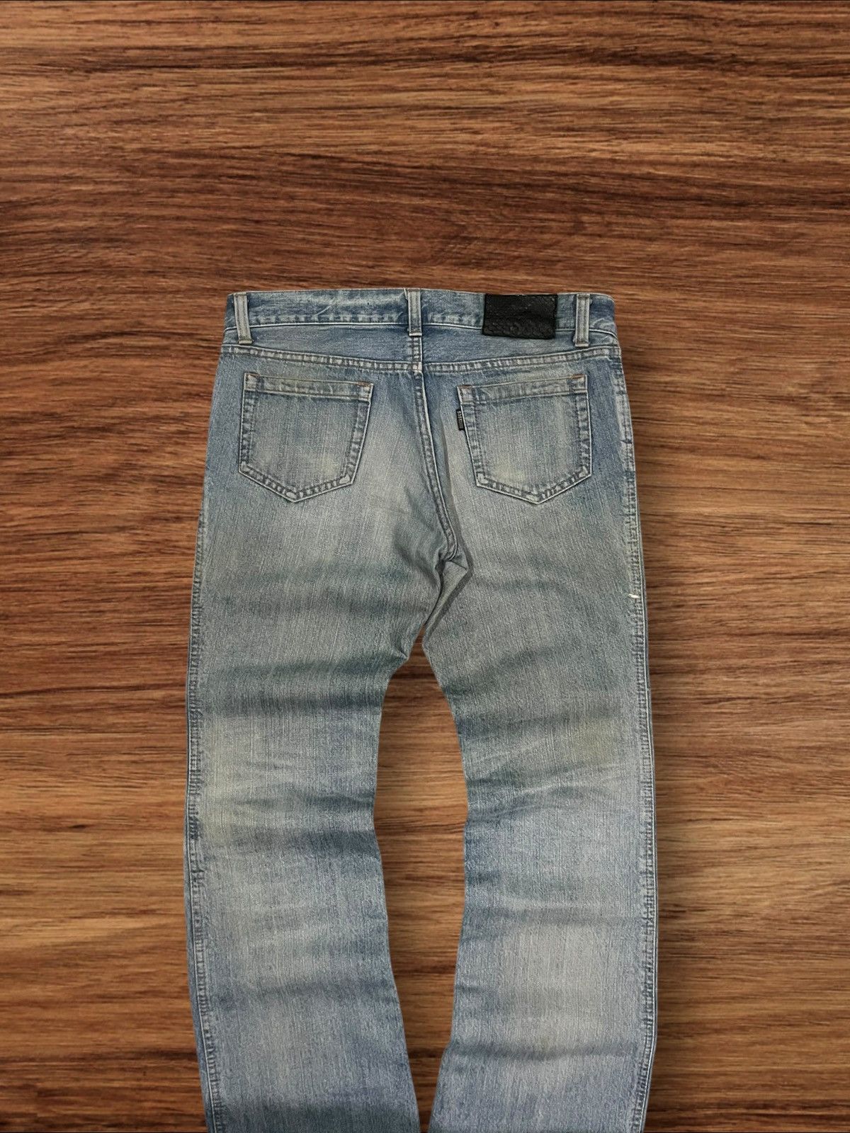 5351 POUR LES HOMMES ⚡️Flare⚡️5351 Pour Les Hommes Distressed Clawmark Flare Jeans Size US 34 / EU 50 - 11 Thumbnail