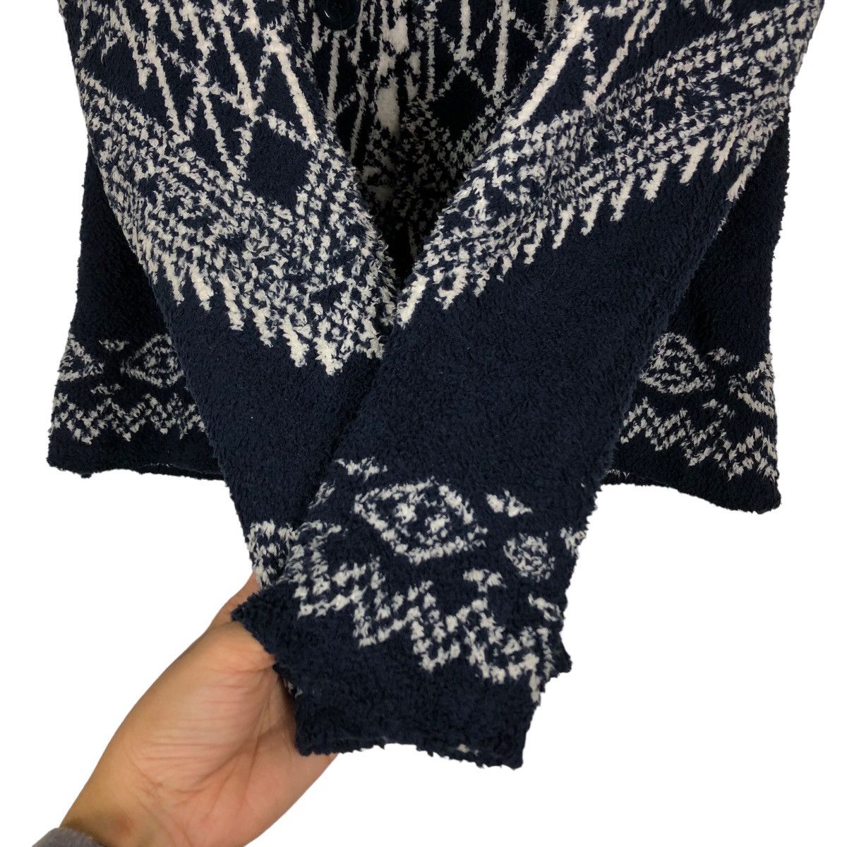 Japanese Brand 🔥Black by Vanquish Cardigan Navajo Aztec Native Design Size US M / EU 48-50 / 2 - 15 Thumbnail