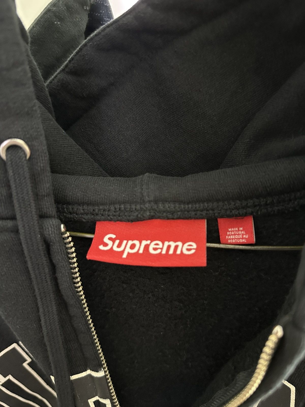 Supreme Supreme Raglan Zip Up Hoodie Sweatshirt Size US L / EU 52-54 / 3 - 5 Thumbnail