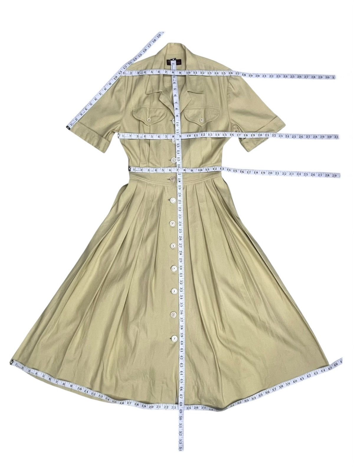 Mulberry VERY RARE🔥Mulberry England Saharienne Safari Dress Size 34 Size S / US 4 / IT 40 - 4 Thumbnail