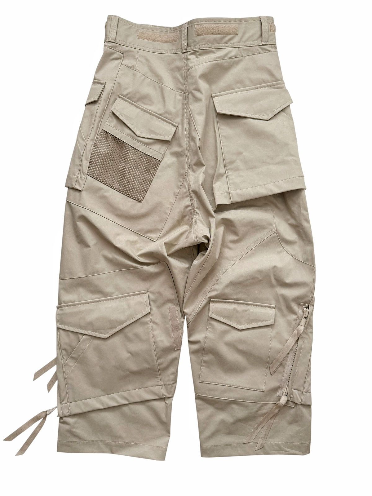 Junya Watanabe $2100 2024 Runway Wide Leg Tech Shell Cargo Pants Size US 32 / EU 48 - 3 Thumbnail