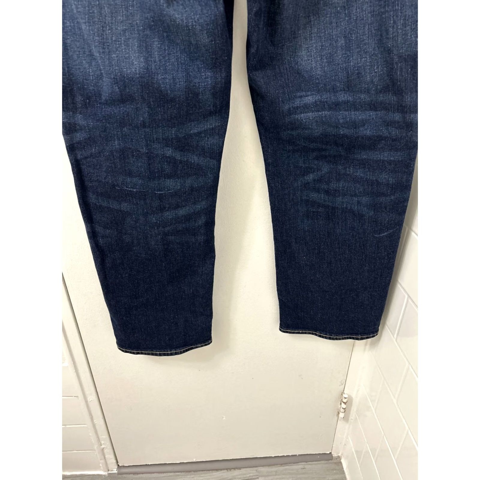 Levi's Levi's Premium Big E 541 Jeans Mens 38x29 Dark Blue Denim Athletic Straight Regular Size Size US 38 / EU 54 - 6 Thumbnail